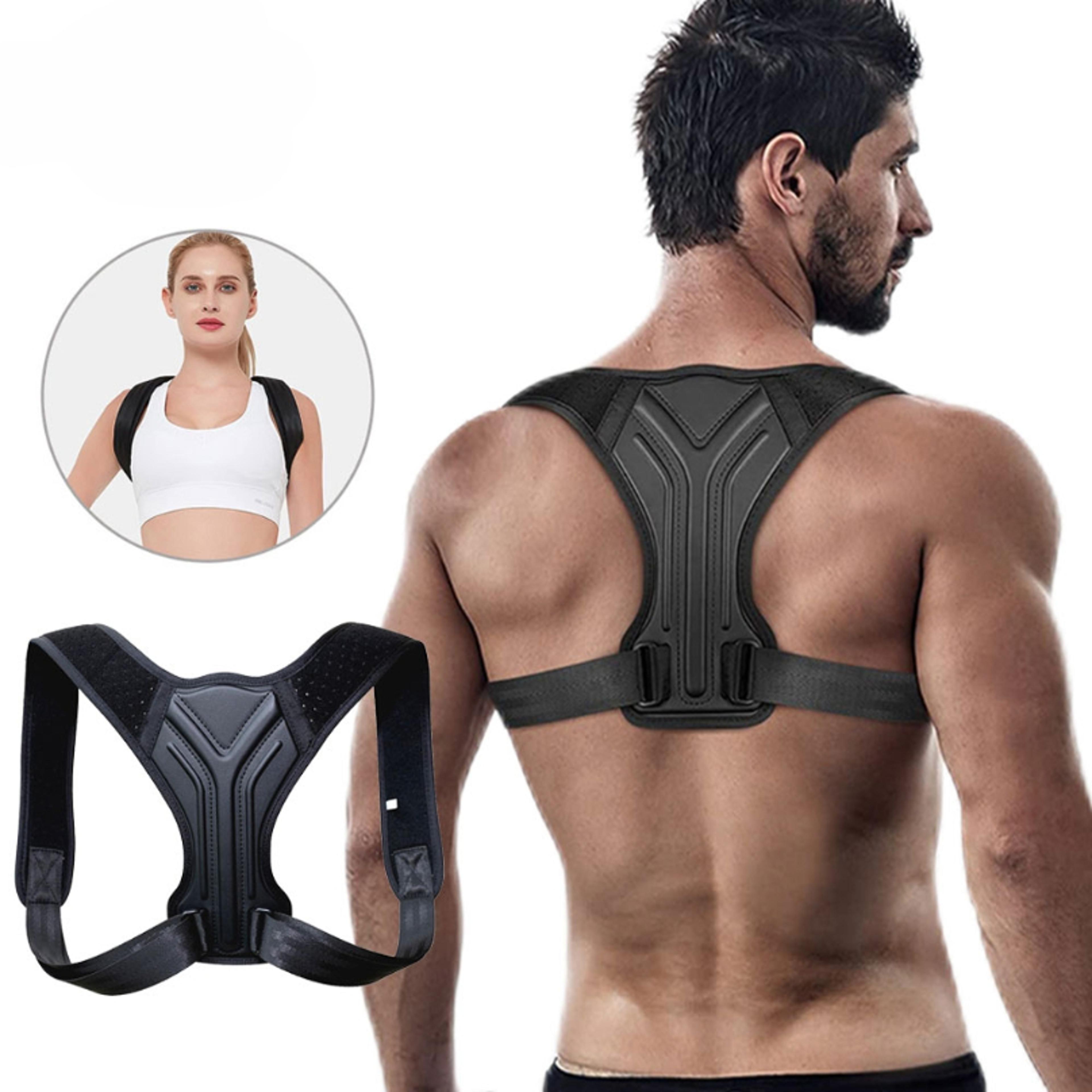 clavicle spine support belt, adjustable back shoulder posture corrector, upper back neck brace, reshape your body