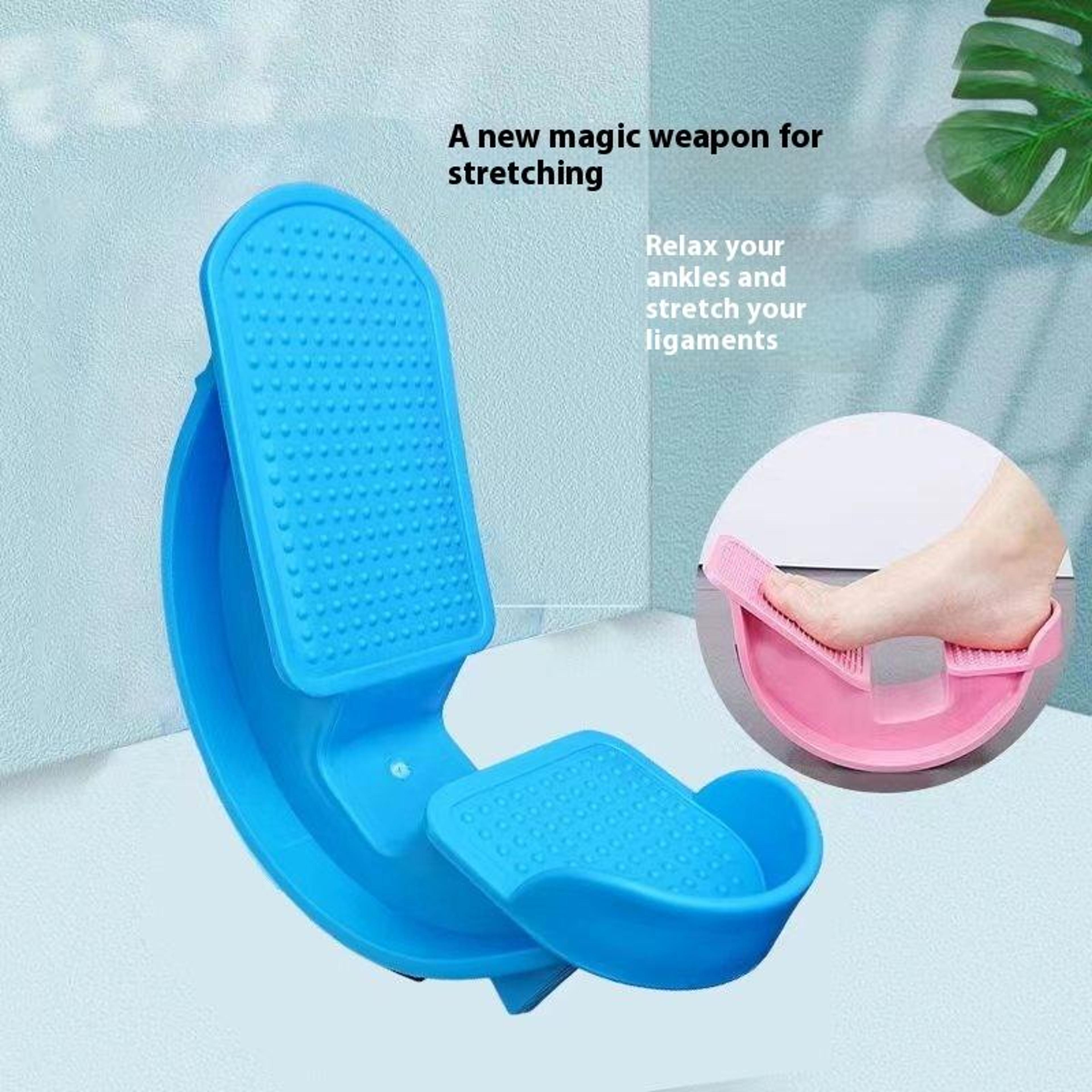 home fitness pedal, stretching wheel, balance trainer, foot stretcher, calf and ankle stretching board for flexibility