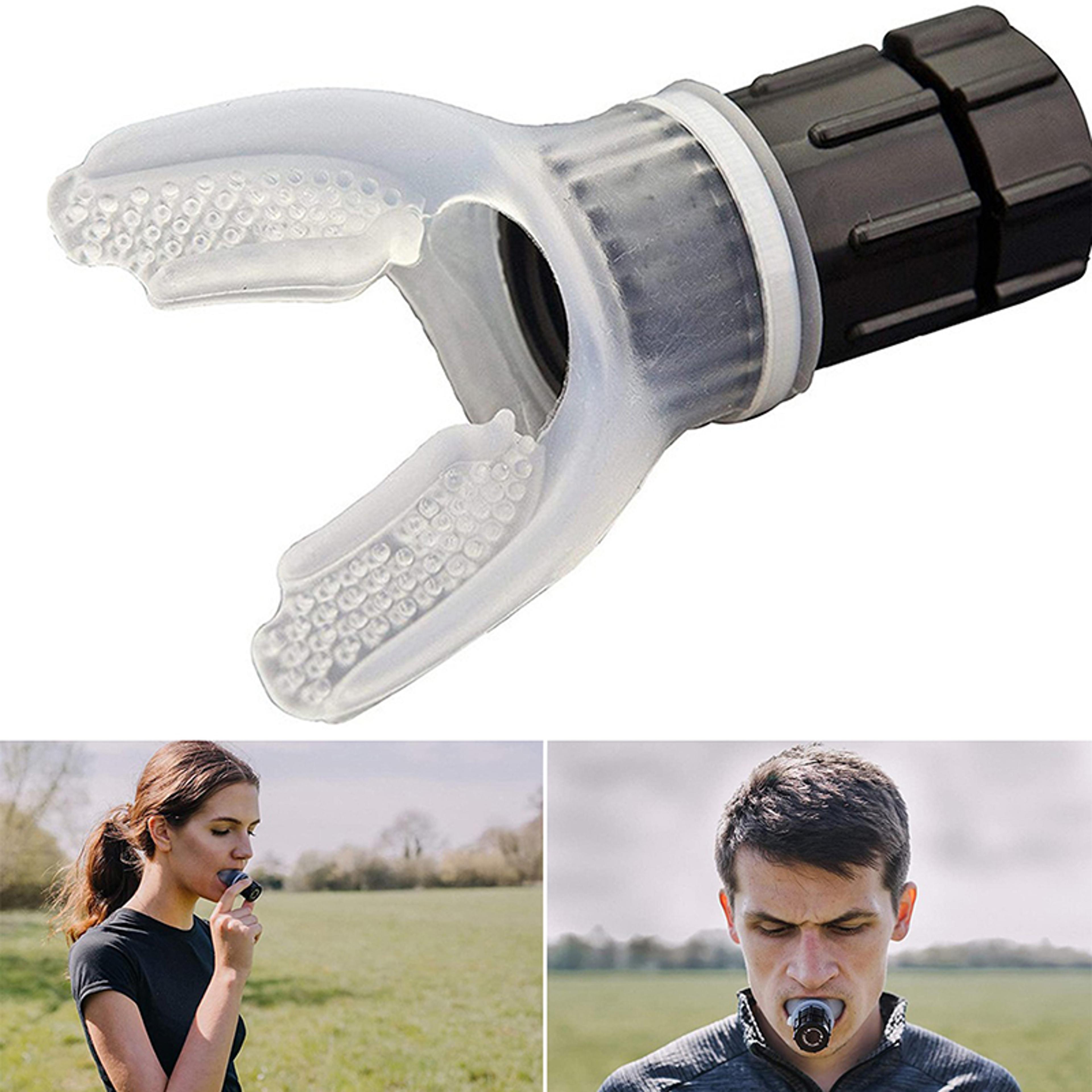 respirator fitness equipment, breathing trainer mouthpiece, lung exercise tool for household health care