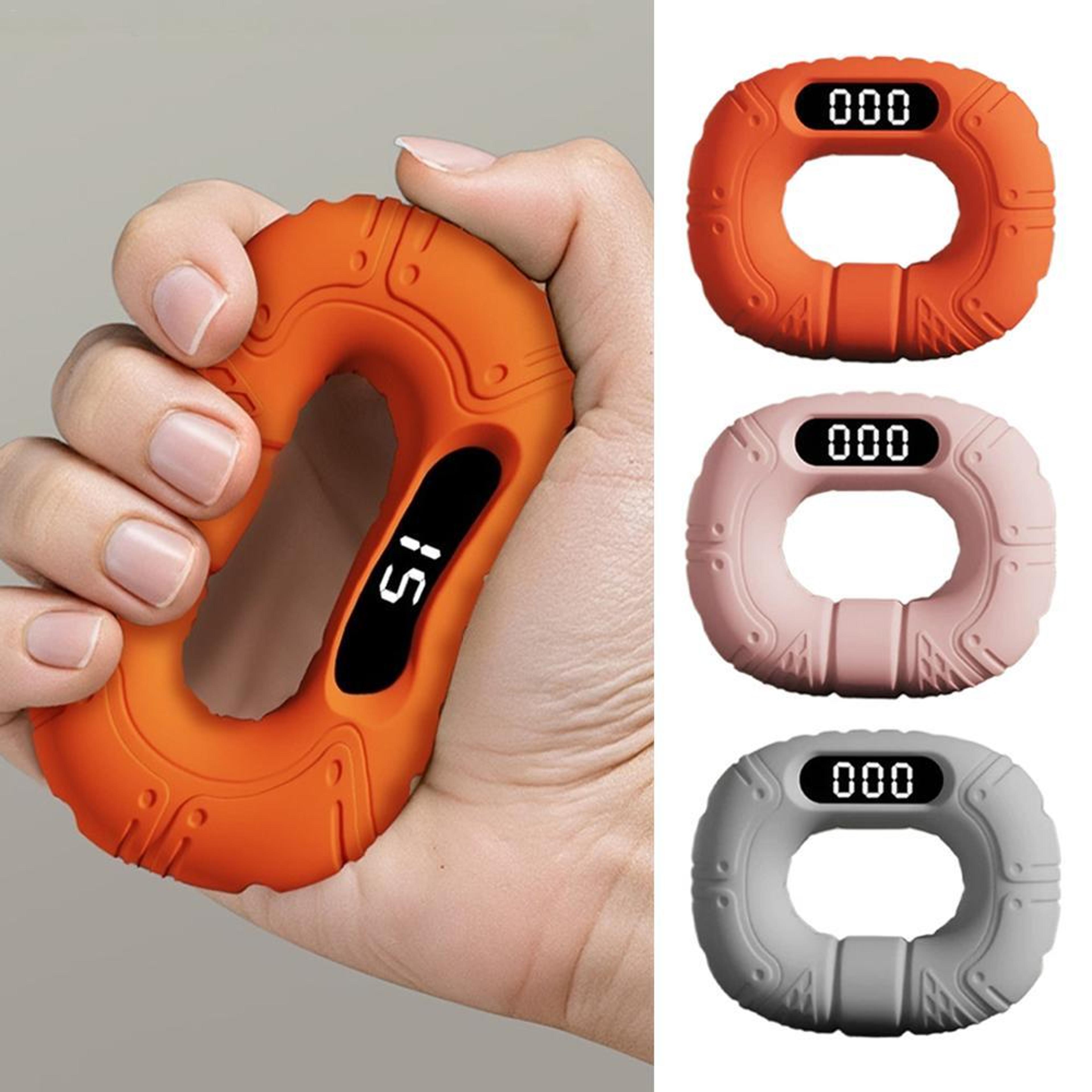 hand grip strengthener for carpal tunnel, bluetooth silicone finger exerciser, wrist workout, fitness training
