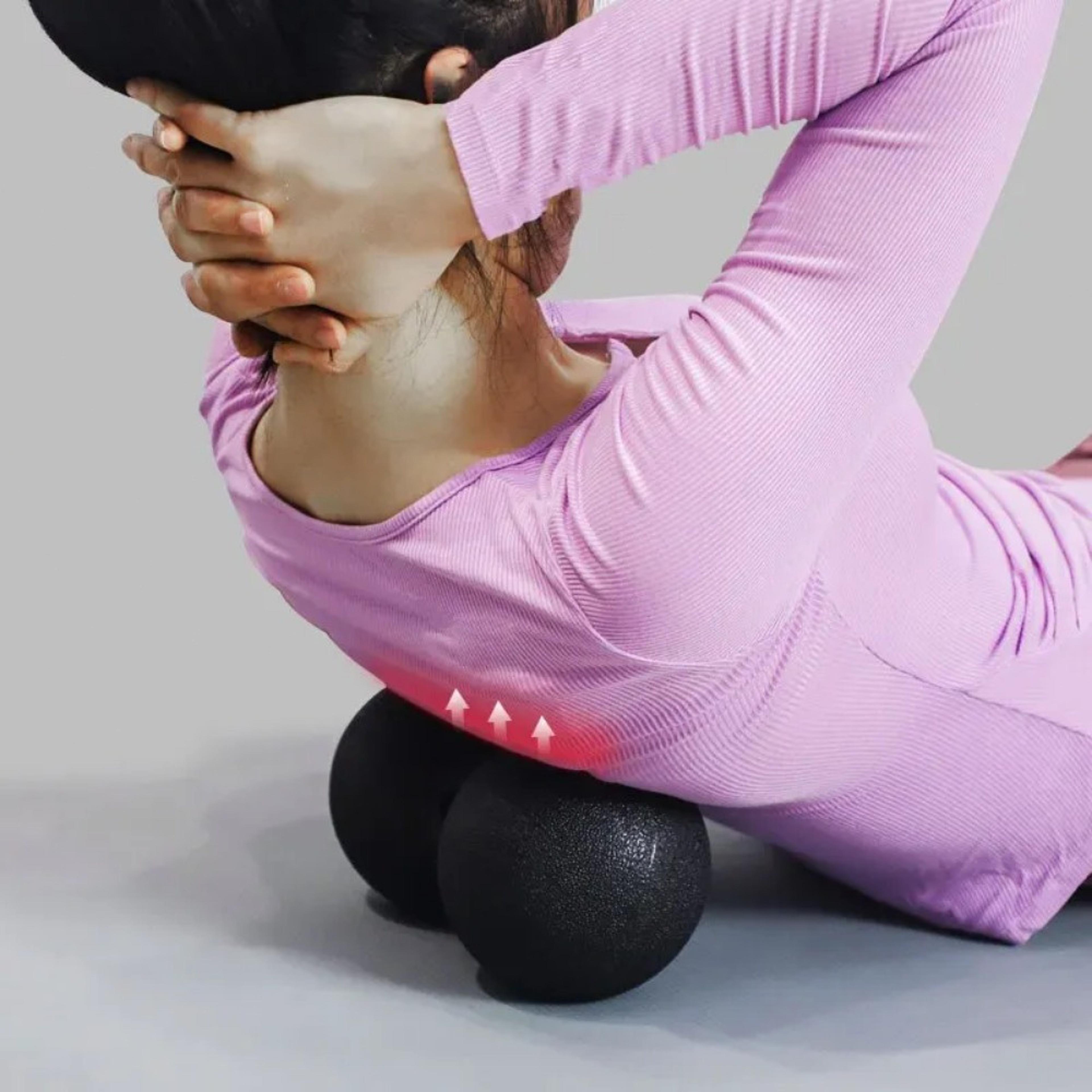 yoga foam blocks, peanut balls body massage fascia balls, ideal for sports fitness, pain relief fitness