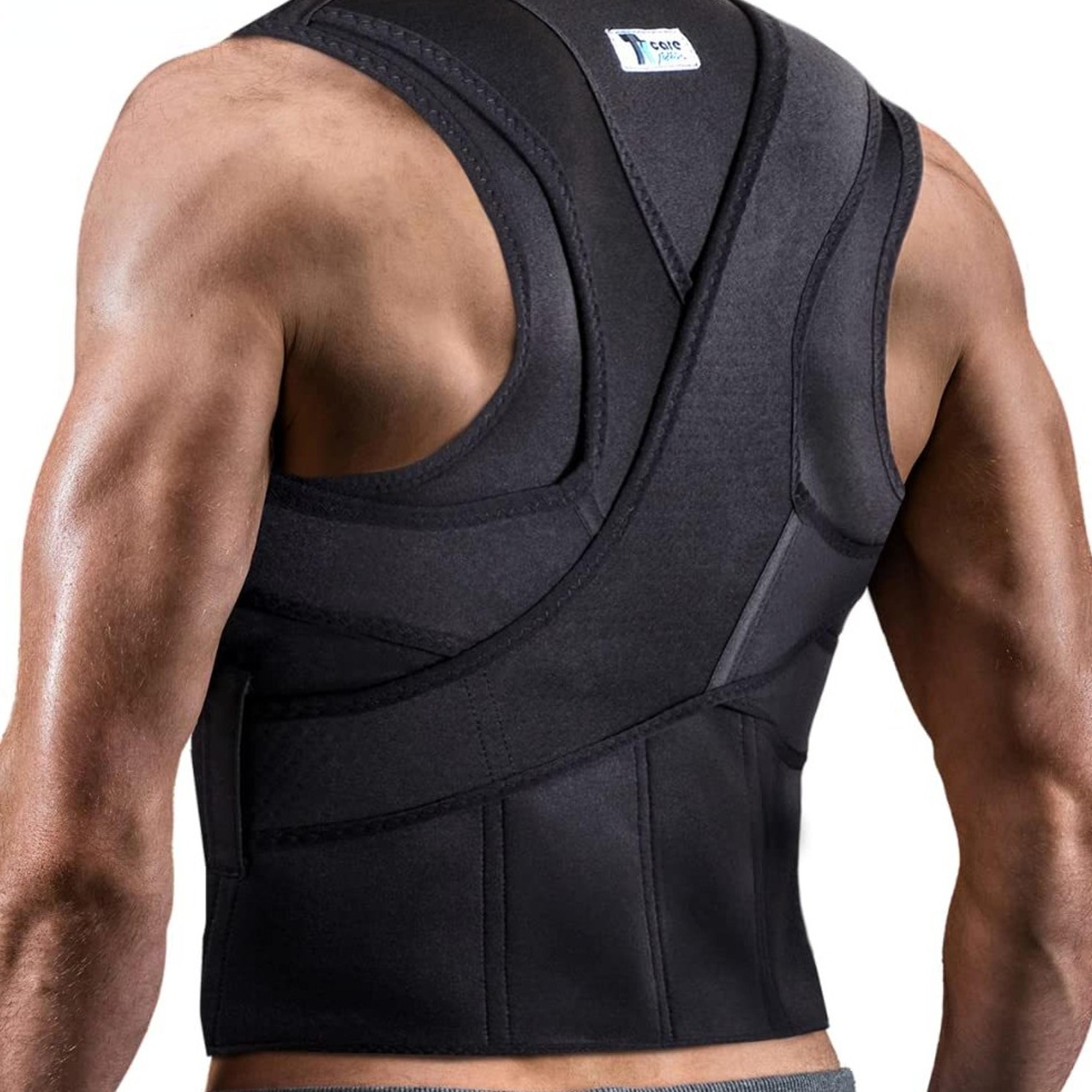 back lumbar shoulder posture support, back brace posture corrector for men women, pain relief muscle memory support