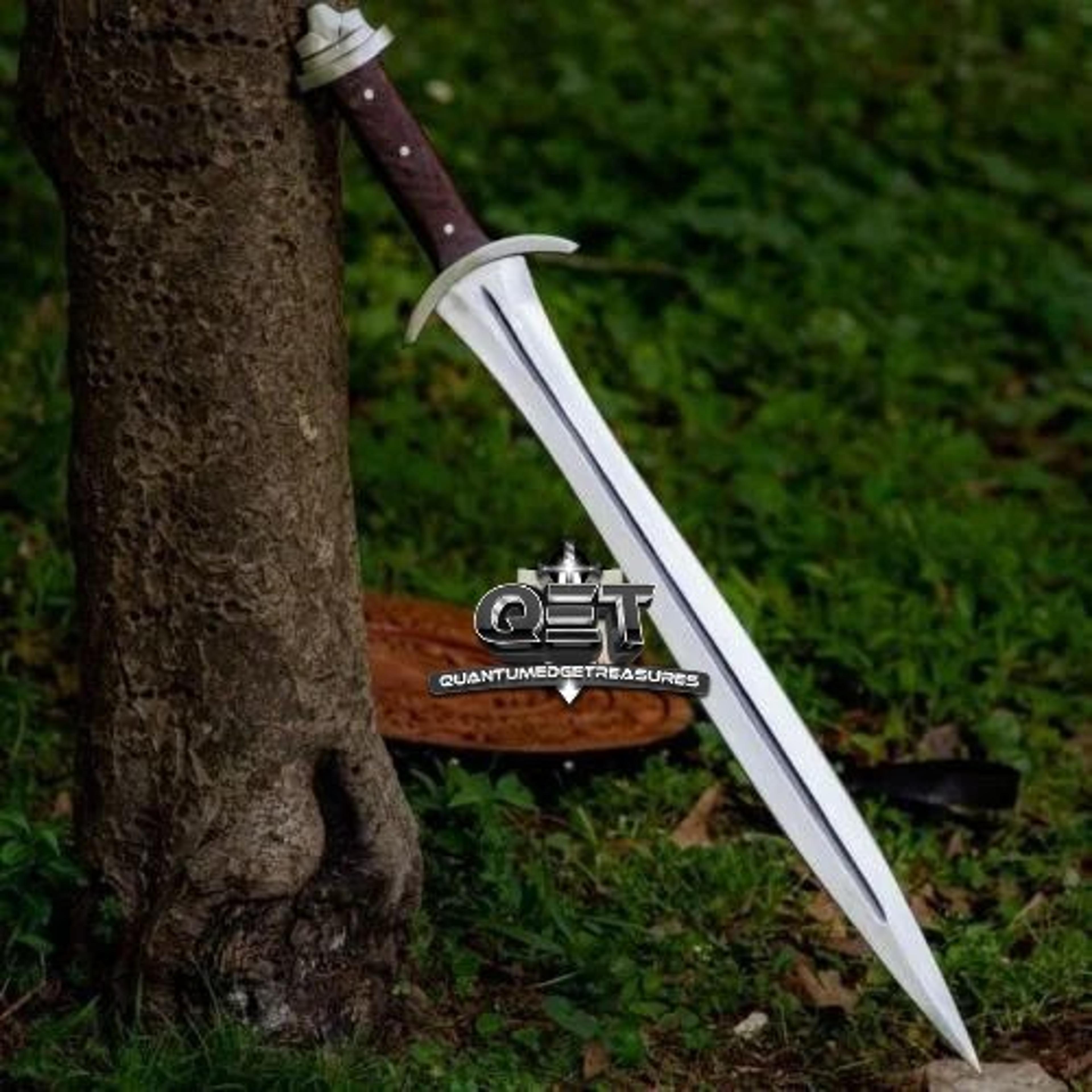 norsemen sword viking sword | hand forged sword with sheath | full tang replica sword | wedding gift | husband gift