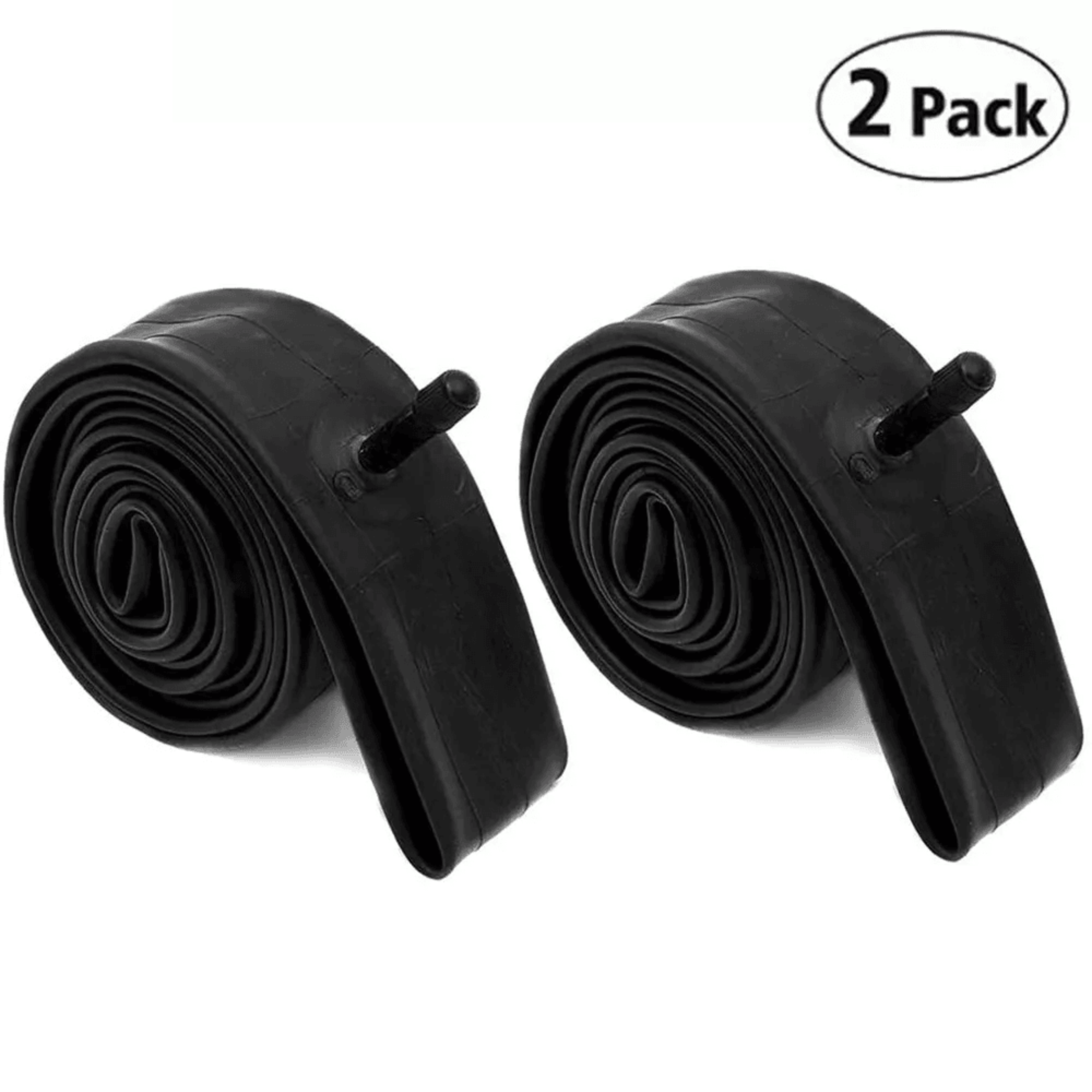 heavy duty inner bike tube, bicycle rubber tire interior for bmx, mtb, cruiser, and hybrid bicycles