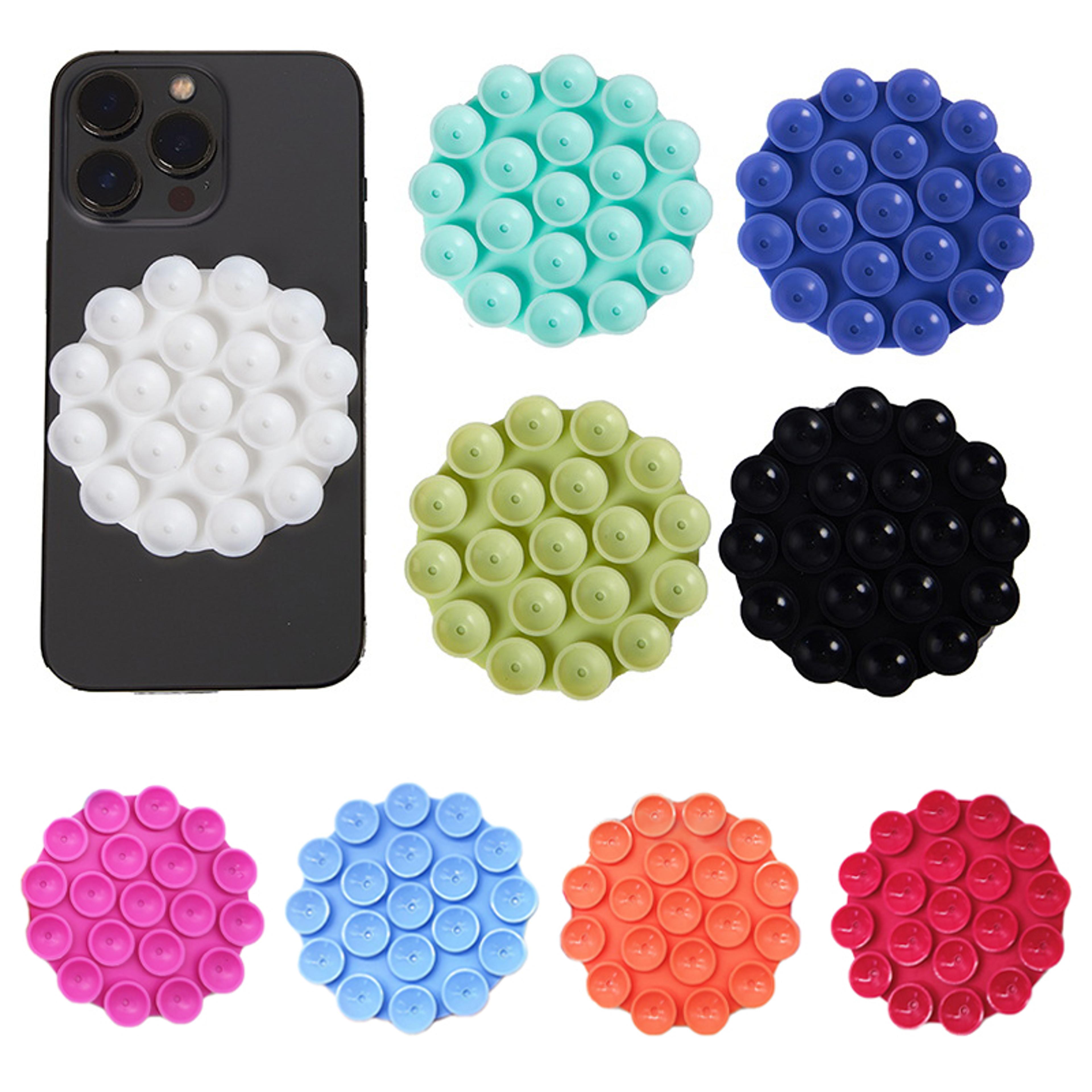 flexgrip silicone phone suction pad mount for mirrors, glass and smooth surfaces