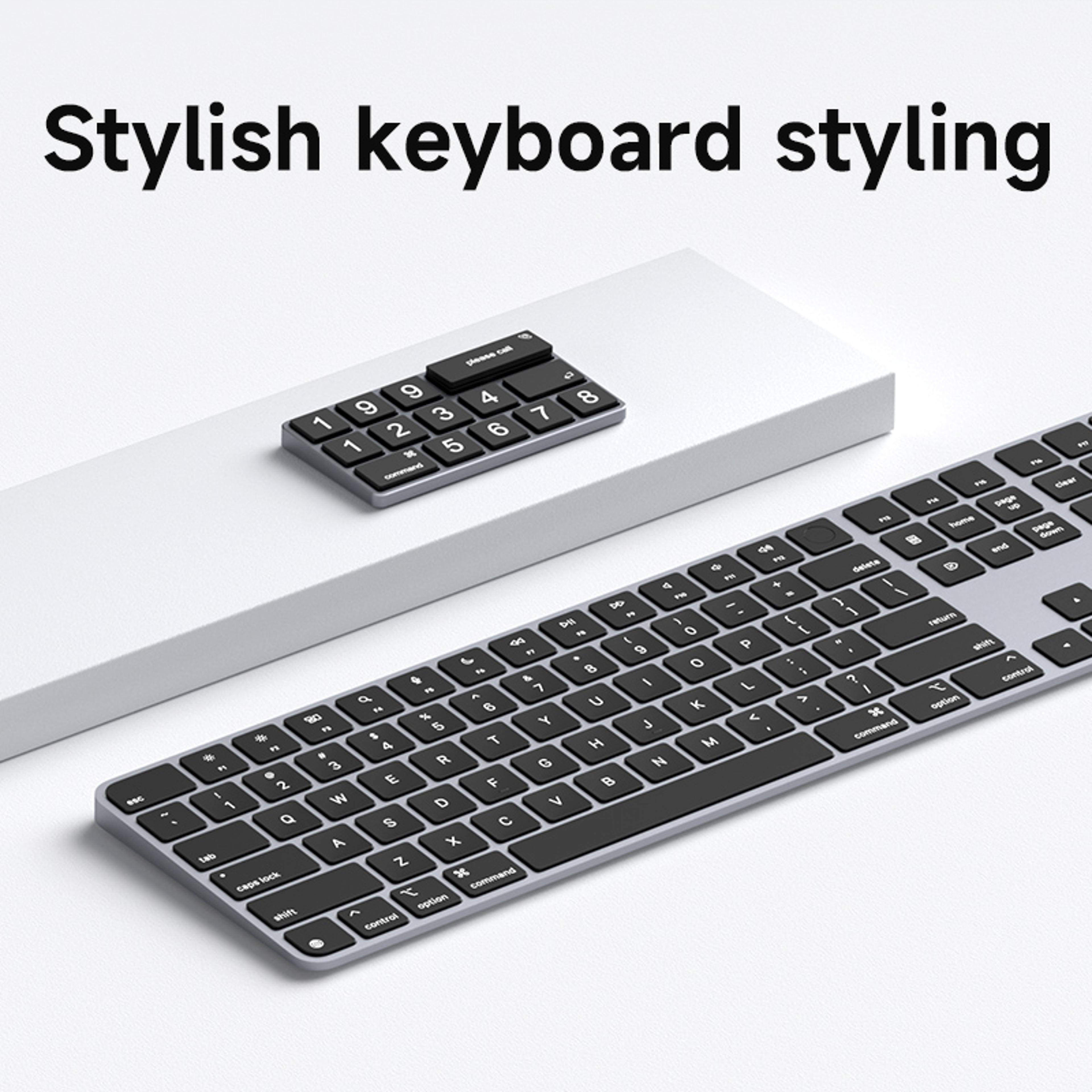 slim aluminum car parking number plate with hidden phone display