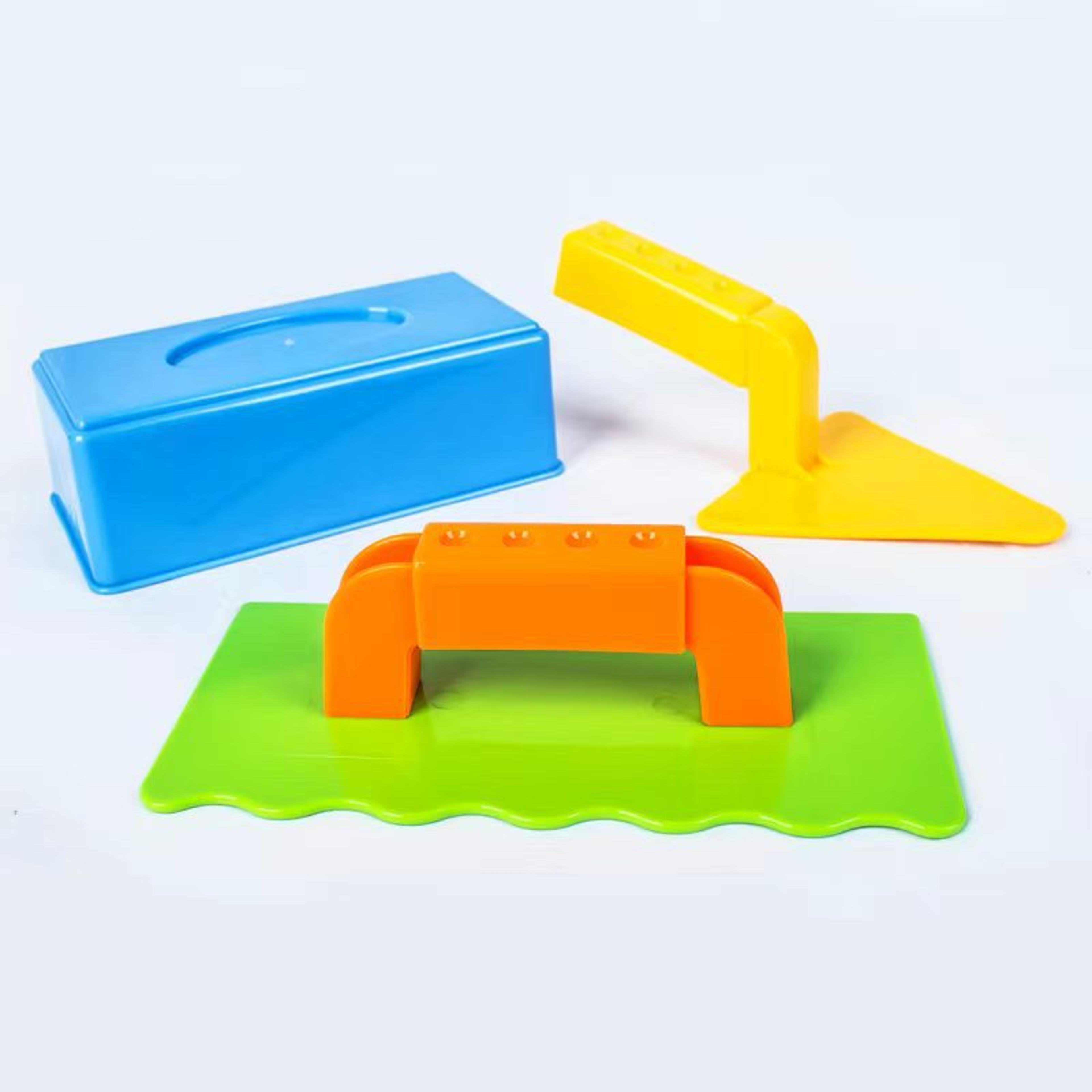 kids beach toy set with bucket and shovel for sand and snow play