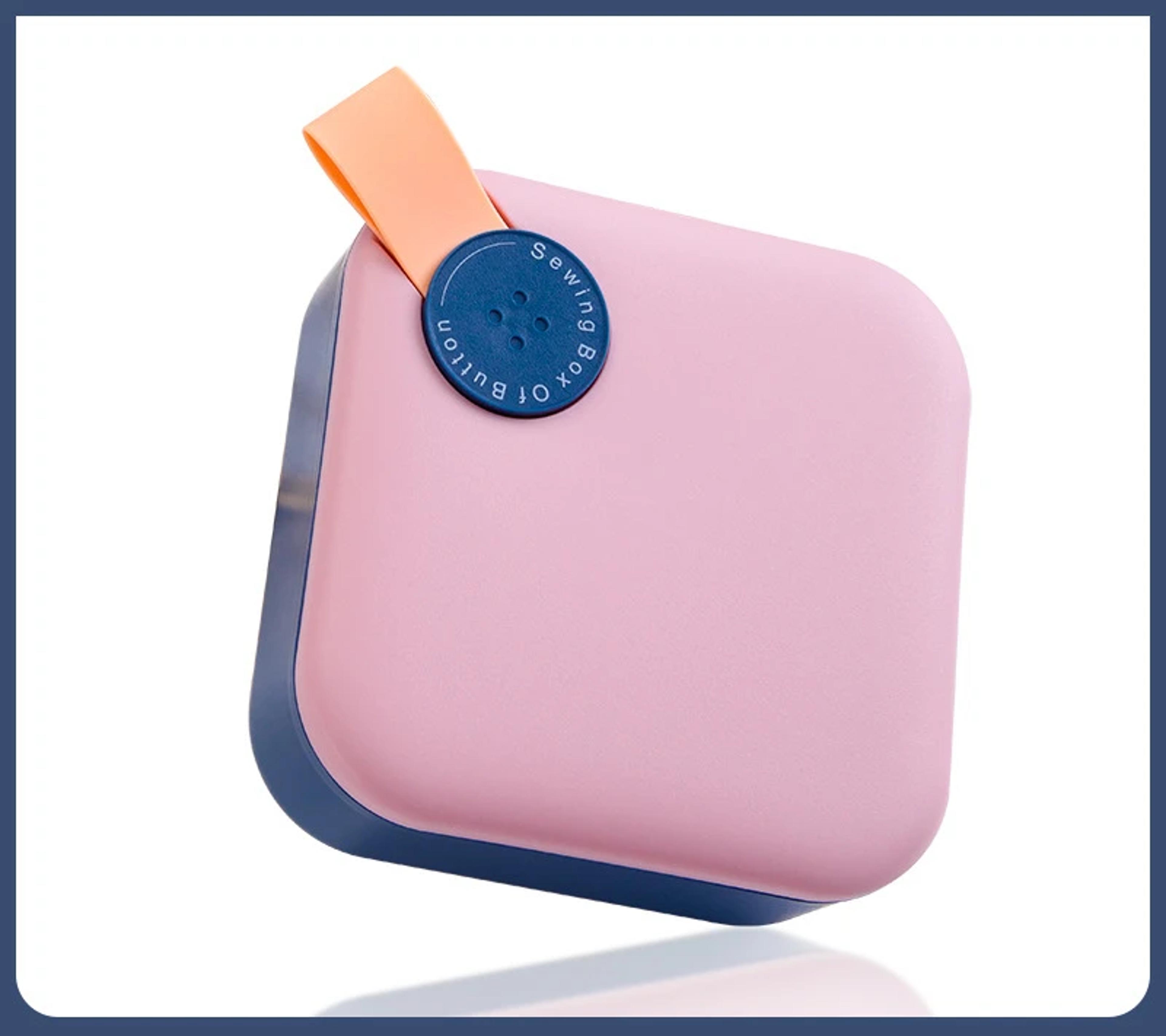 portable sewing kit box for quick repairs and travel mending