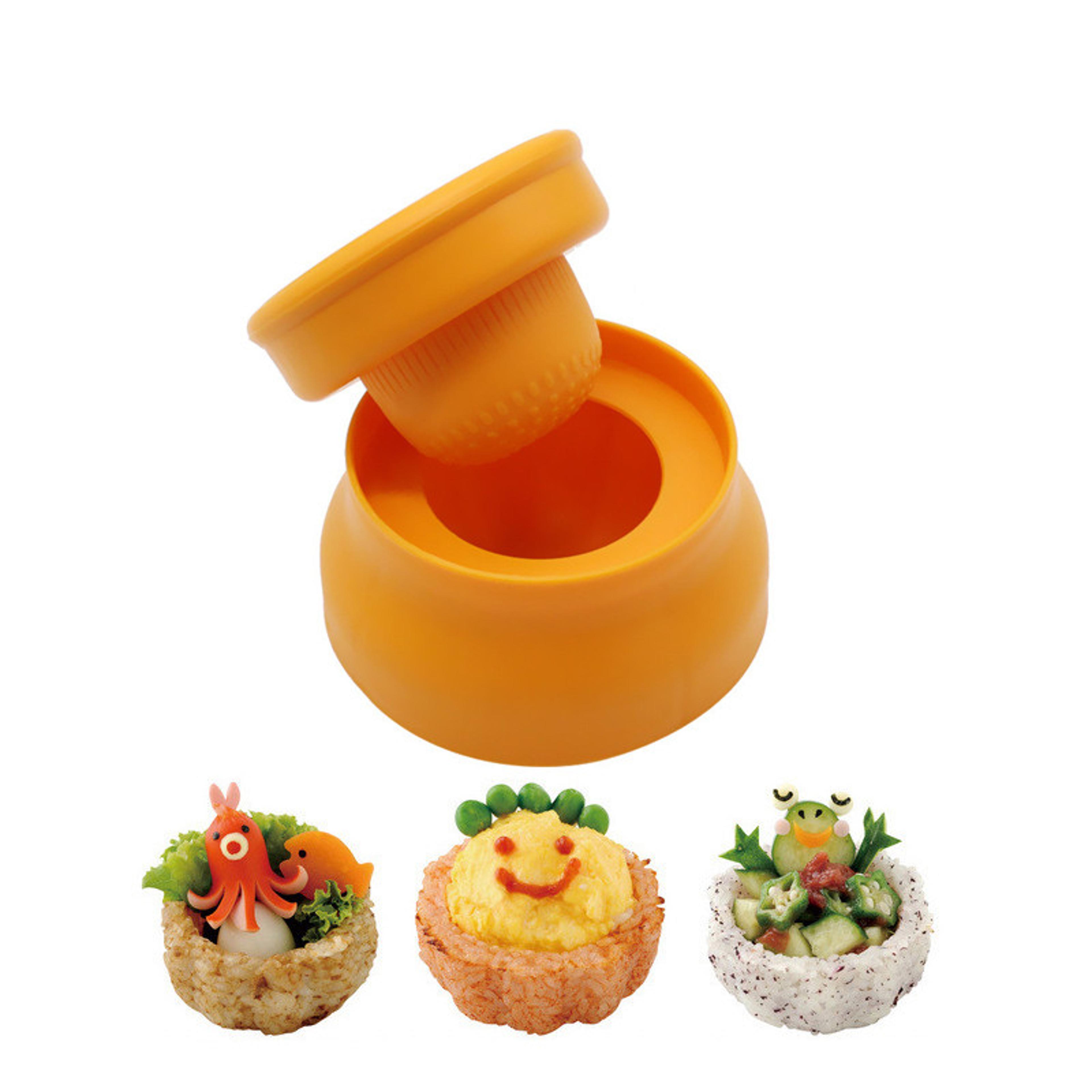 kids onigiri mold rice ball sushi maker for bento lunches