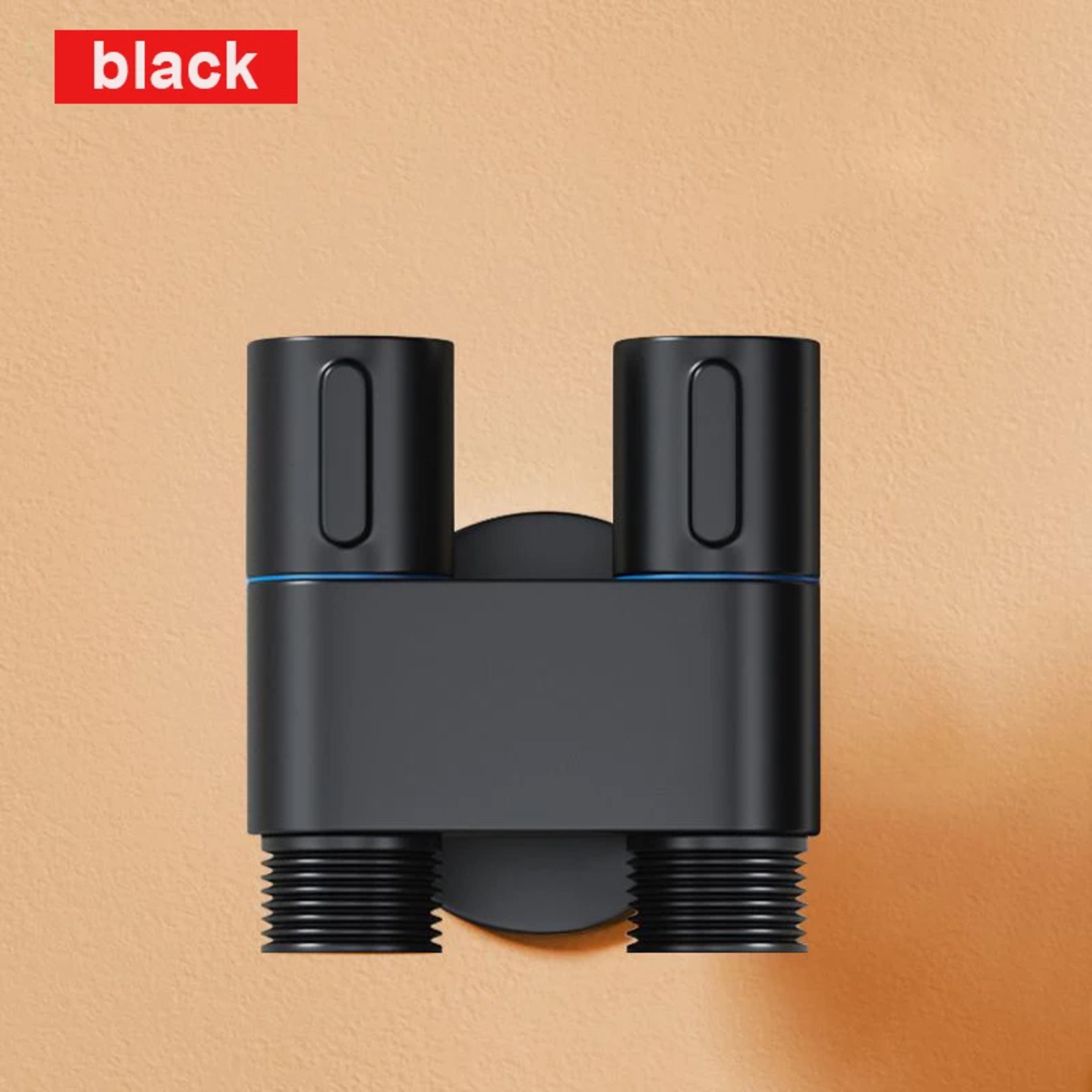handheld bidet sprayer for toilet with dual outlet angle valve