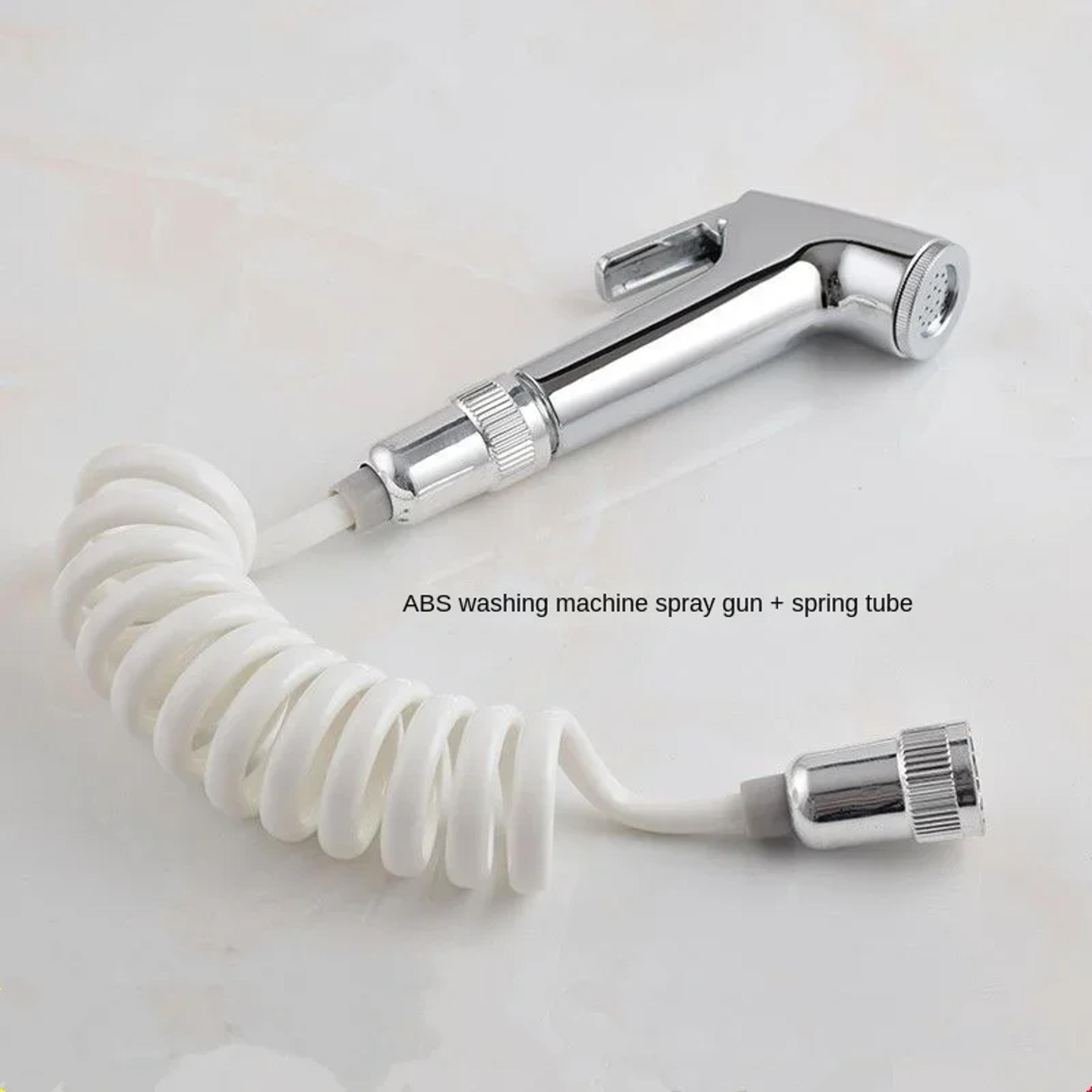 stainless steel handheld bidet sprayer for toilet with hose and holder
