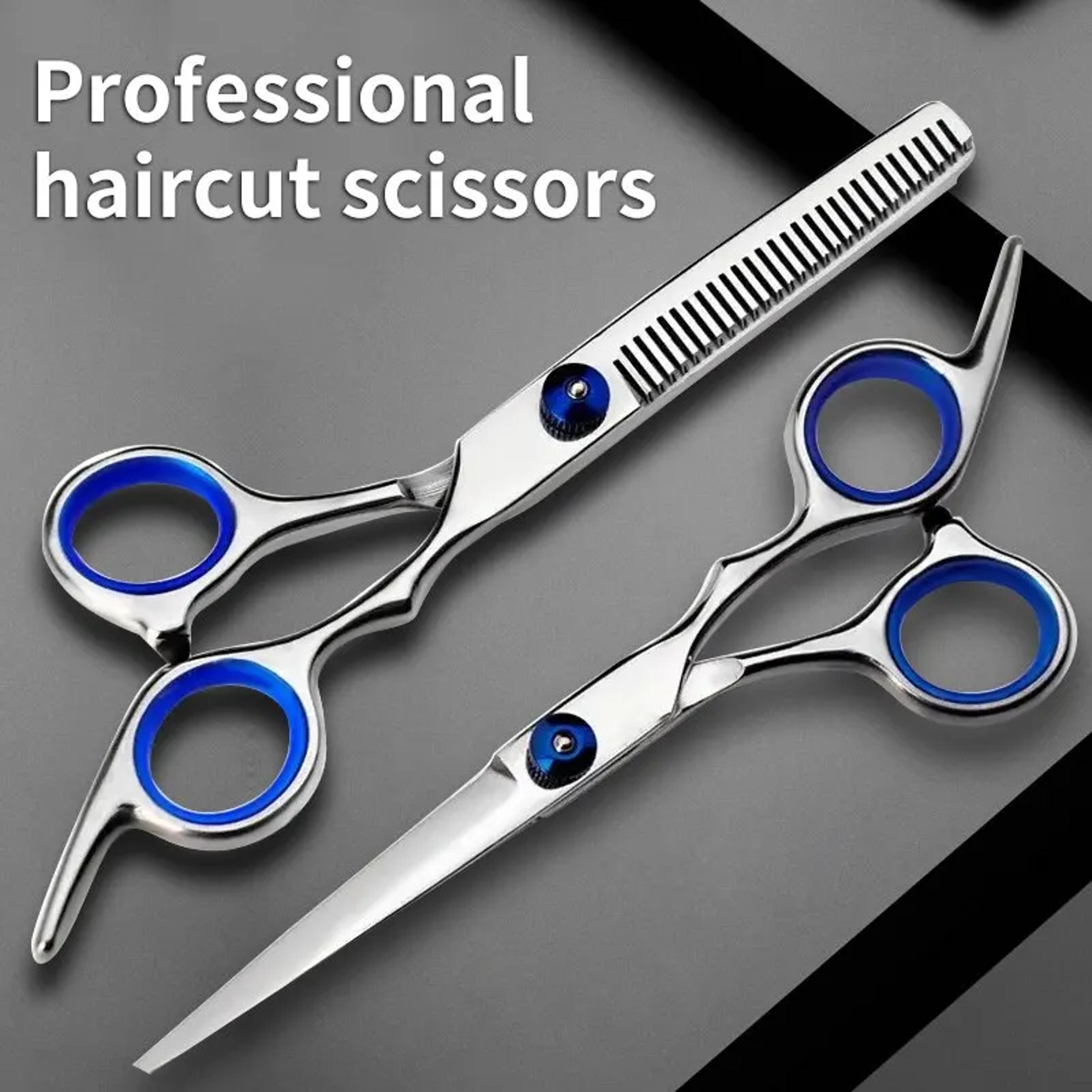 professional hair cutting scissors & thinning shears for home salon and barber use