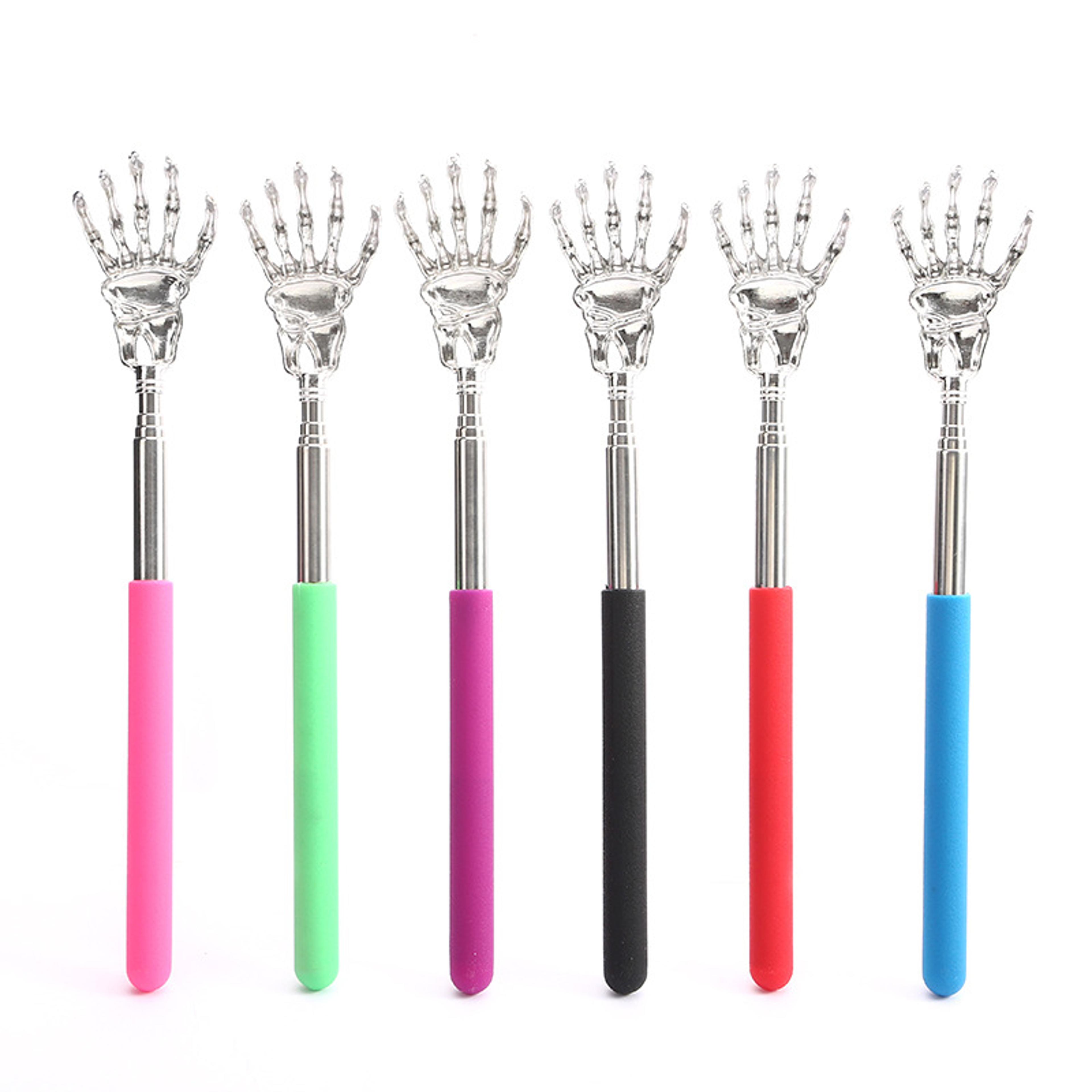 extendable back scratcher for adults telescoping stainless steel itch relief tool