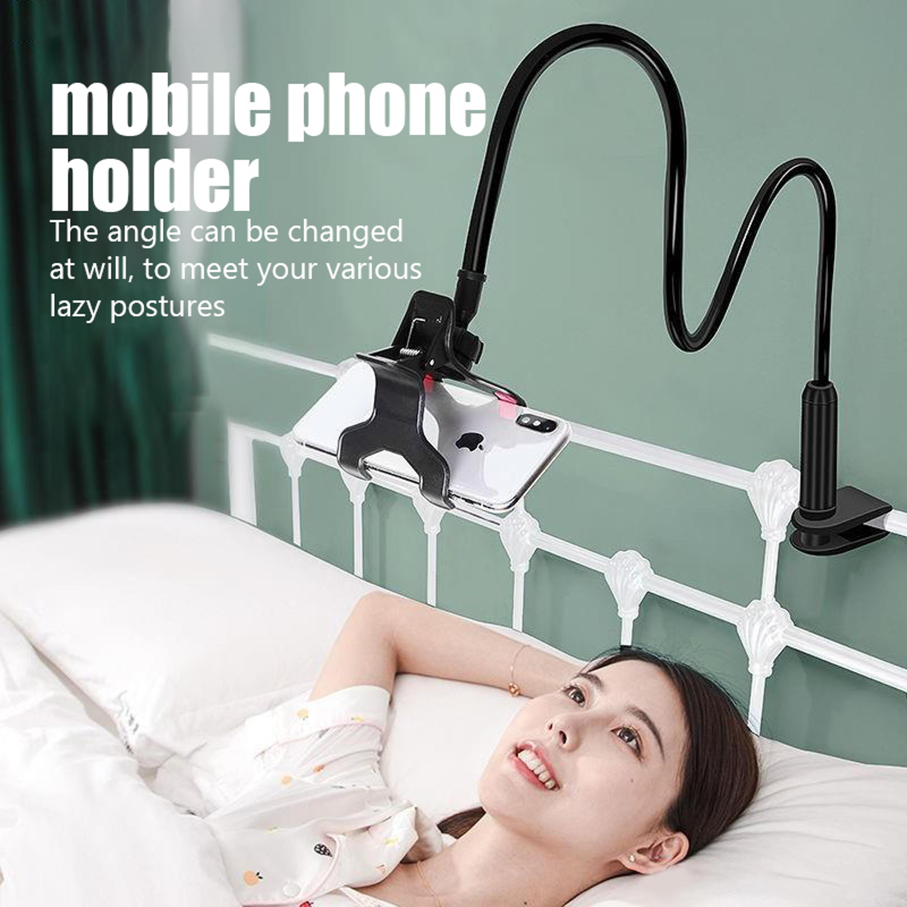 adjustable mobile phone holder flexible bed & desktop mount for smartphones