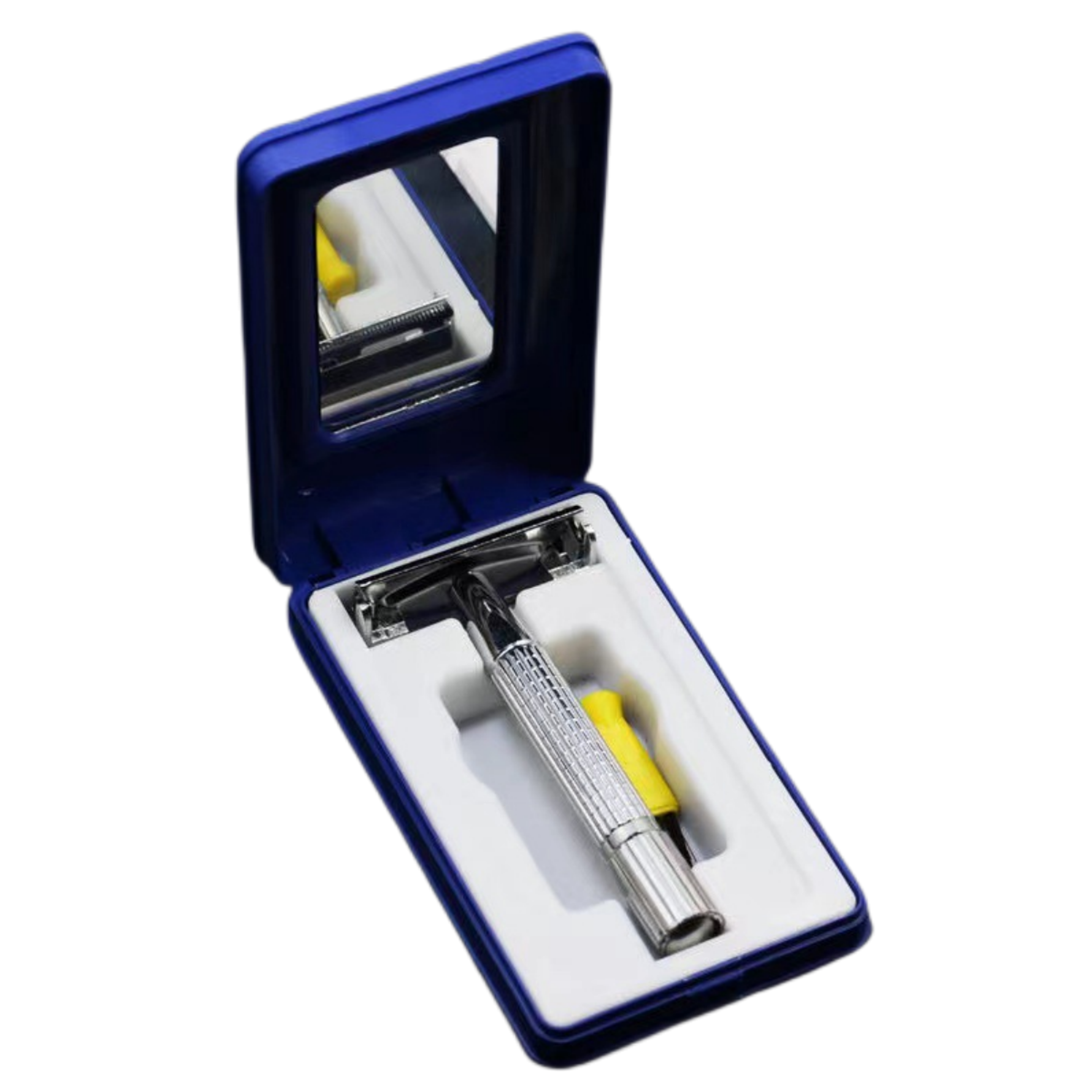 stainless steel folding straight razor