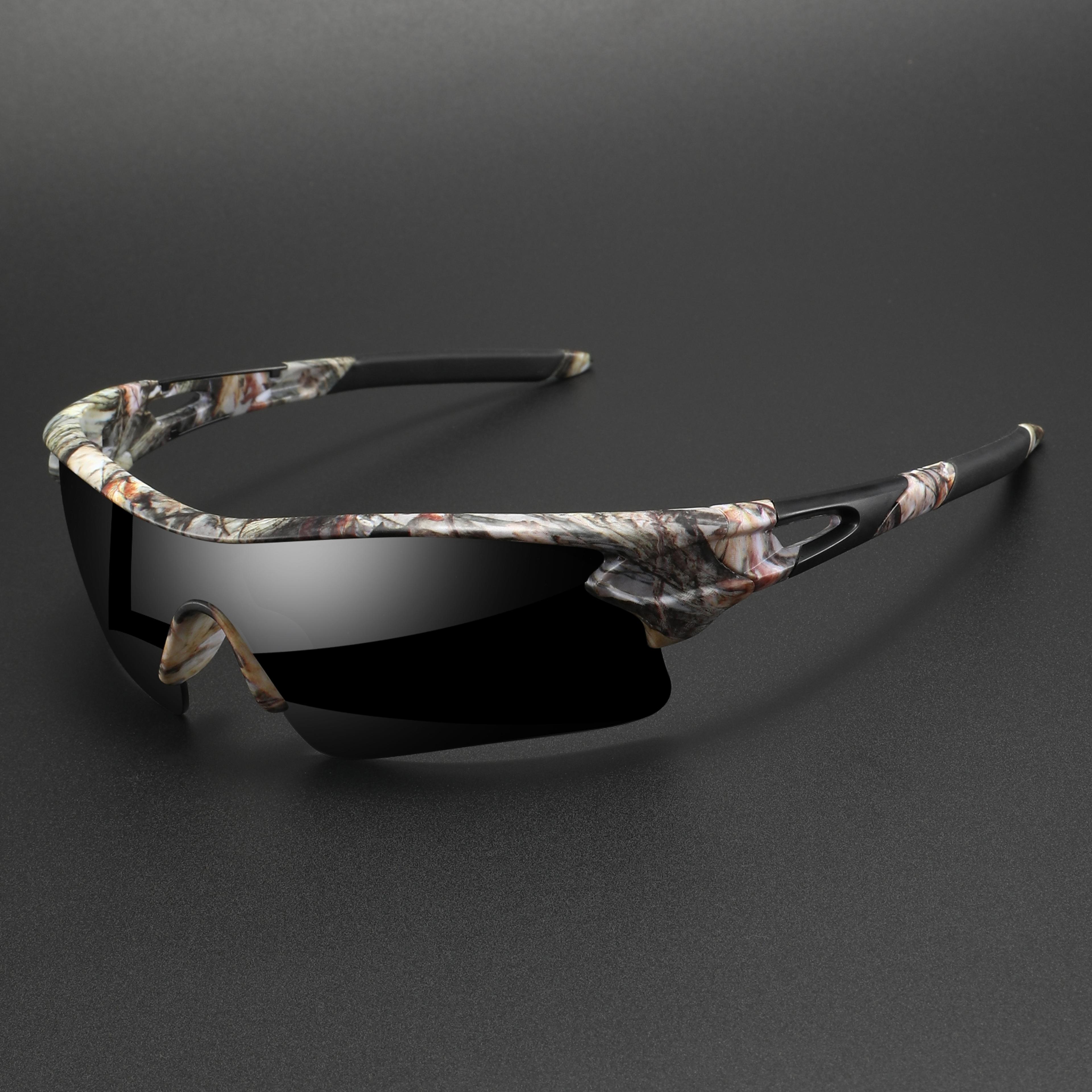 wrap around sports sunglasses for cycling hiking and daily wear