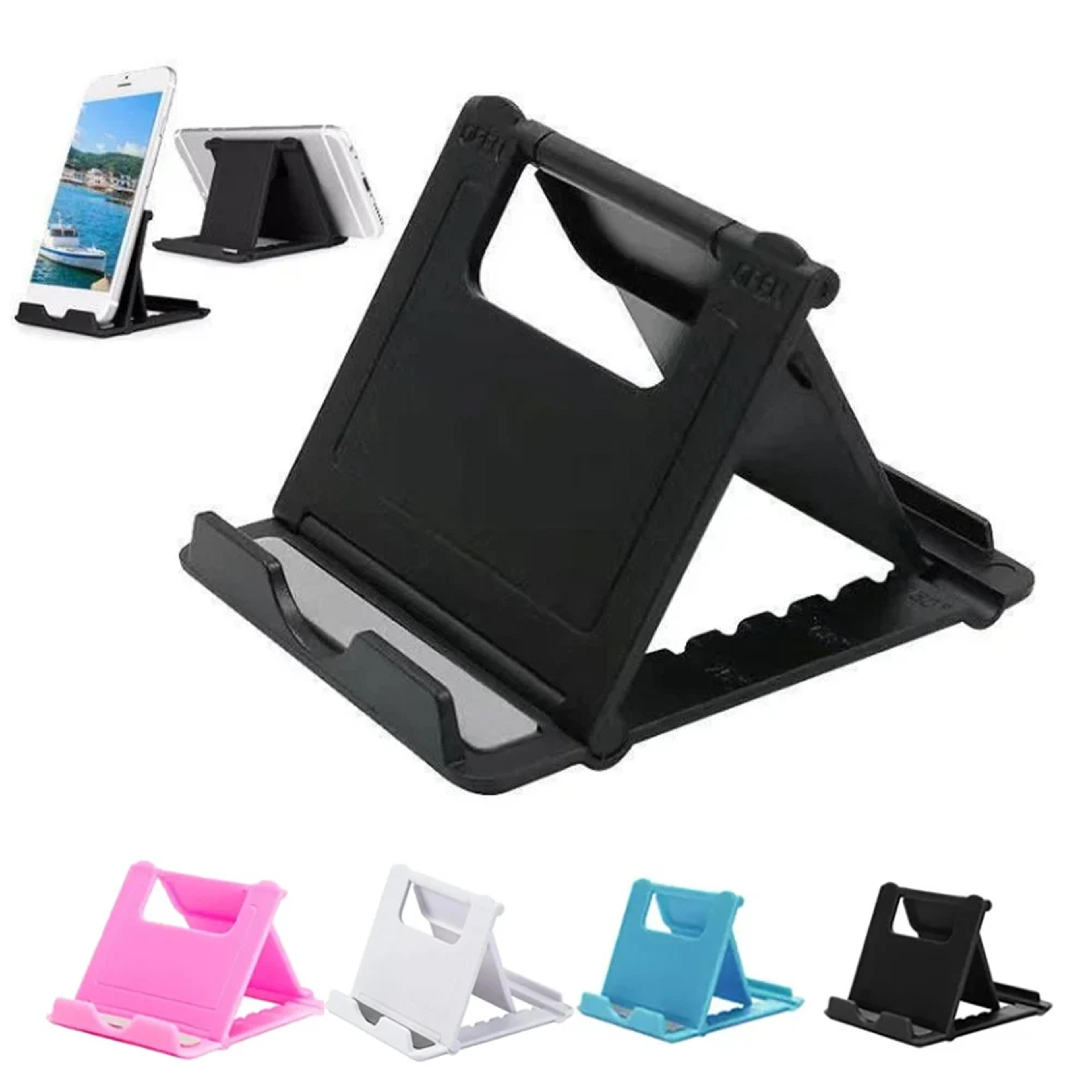 adjustable foldable phone & tablet stand for desk