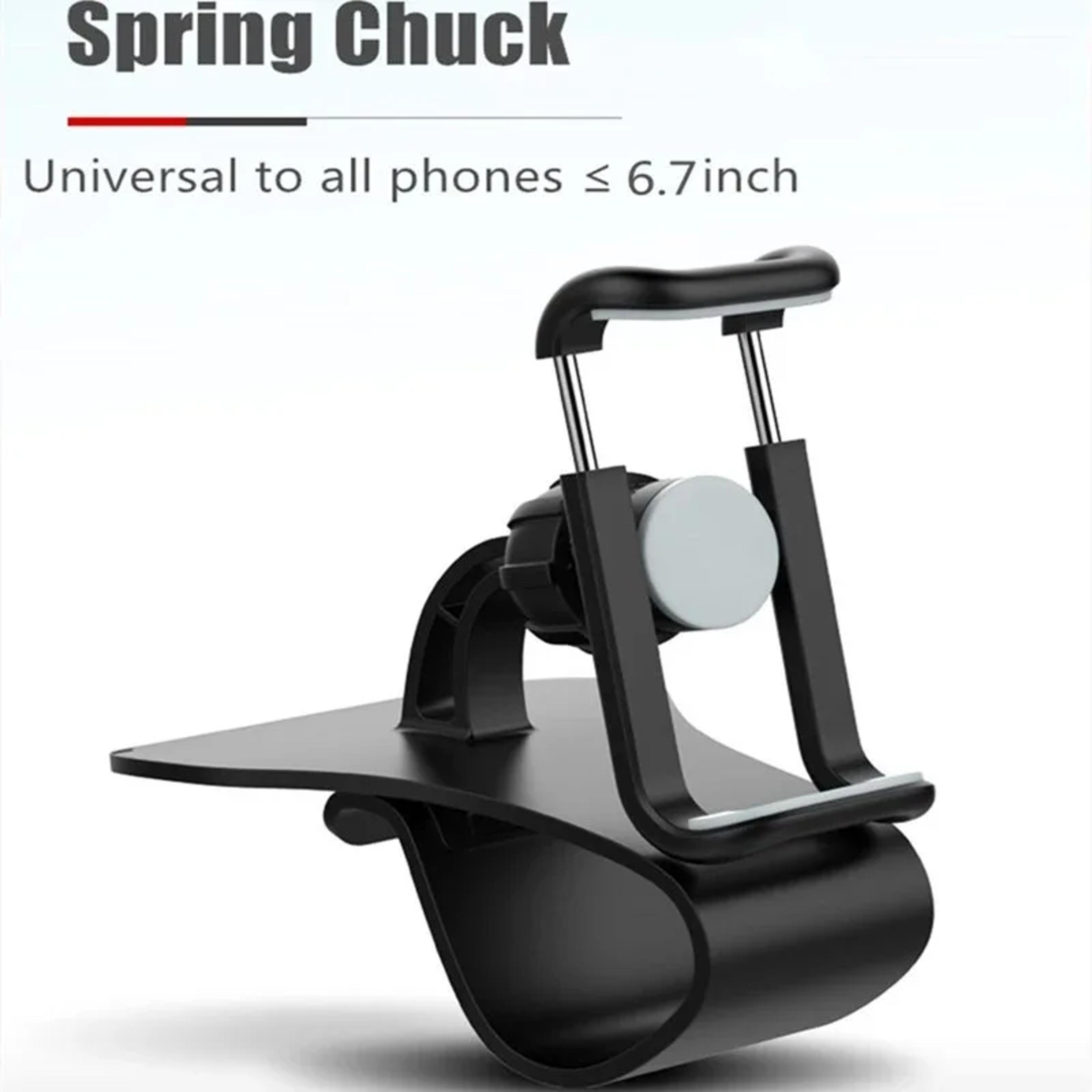 rotating dashboard car phone holder for hands free driving
