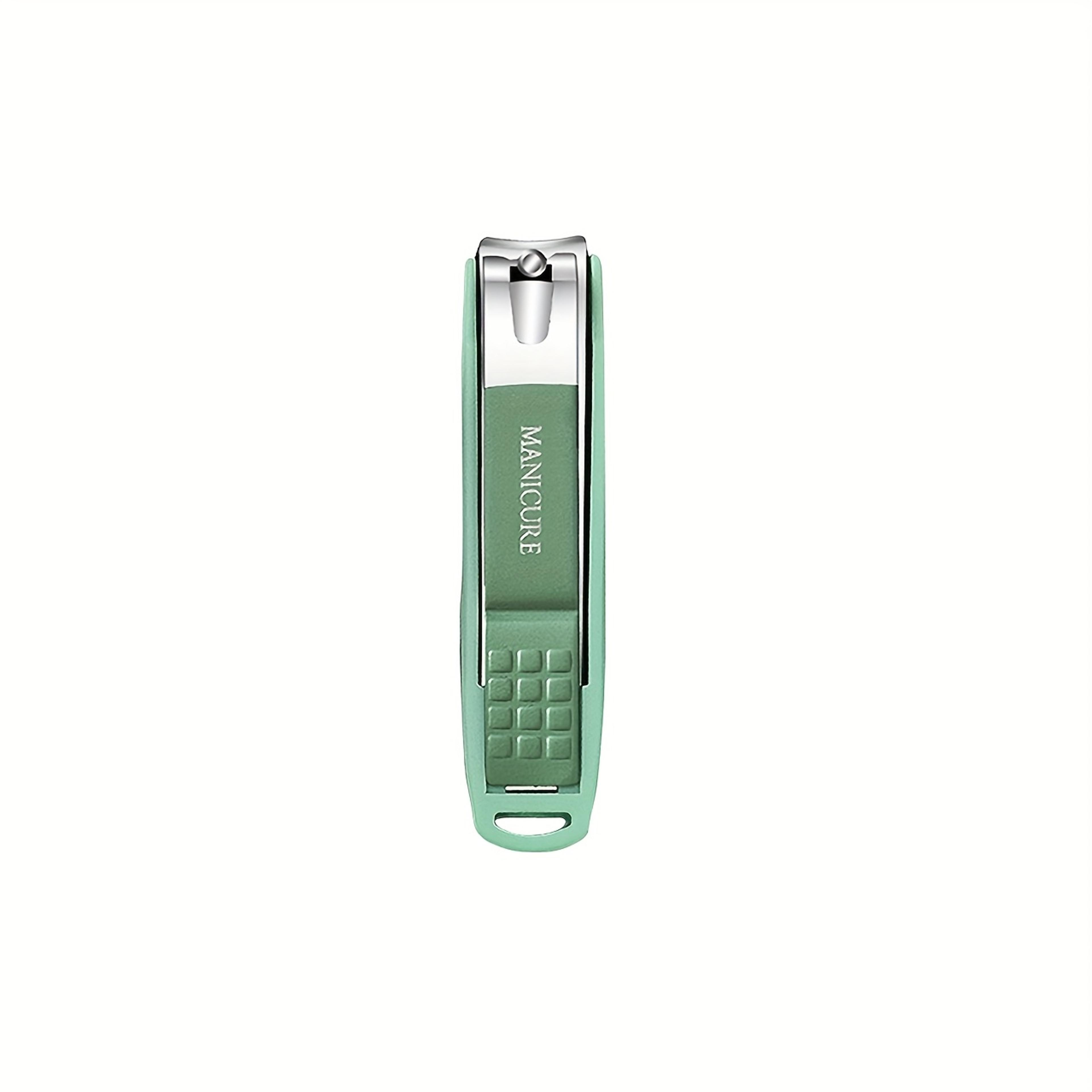 splash proof nail clippers with catcher and nail storage box
