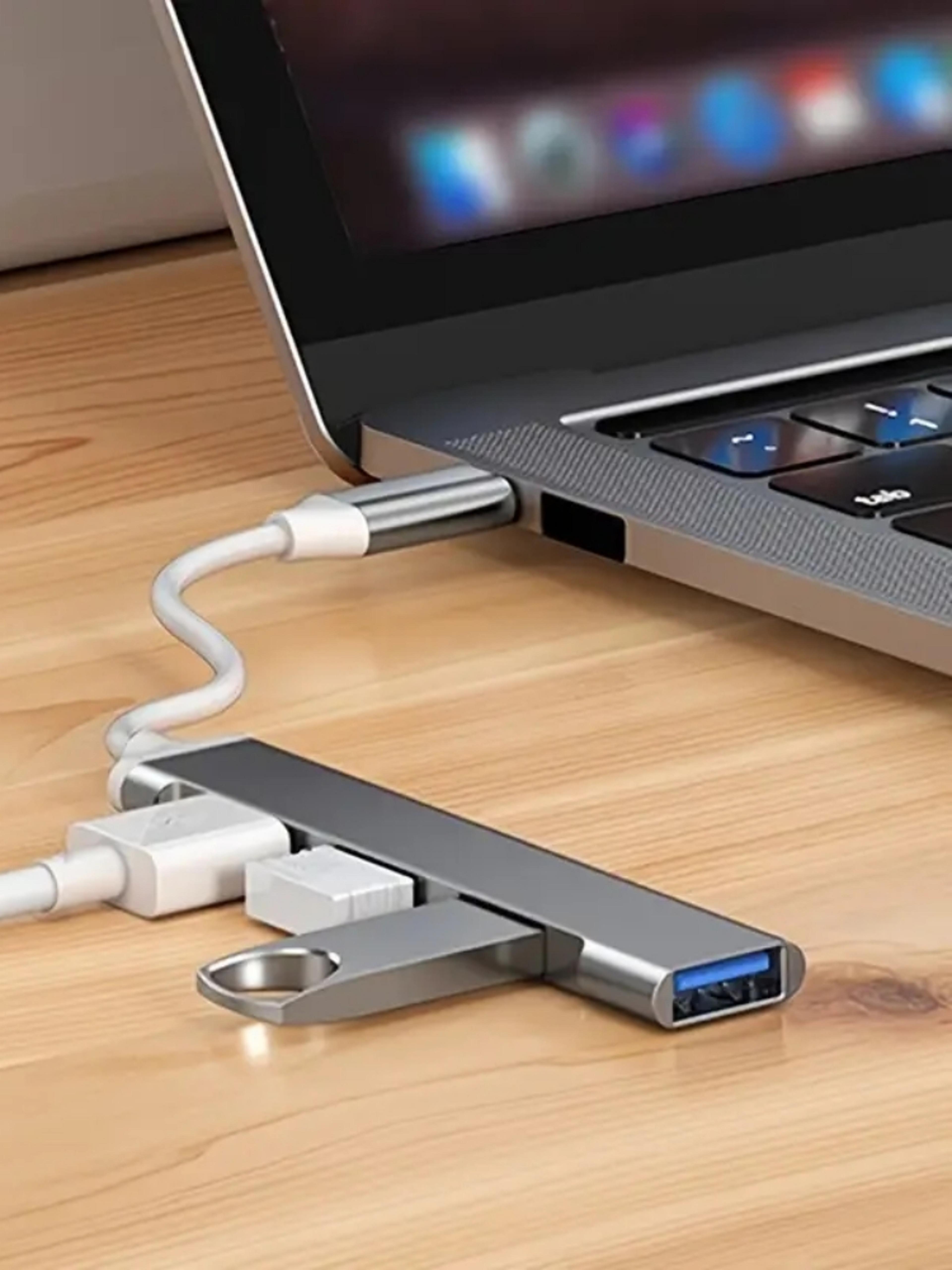 usb c hub multiport type c adapter for laptop and pc