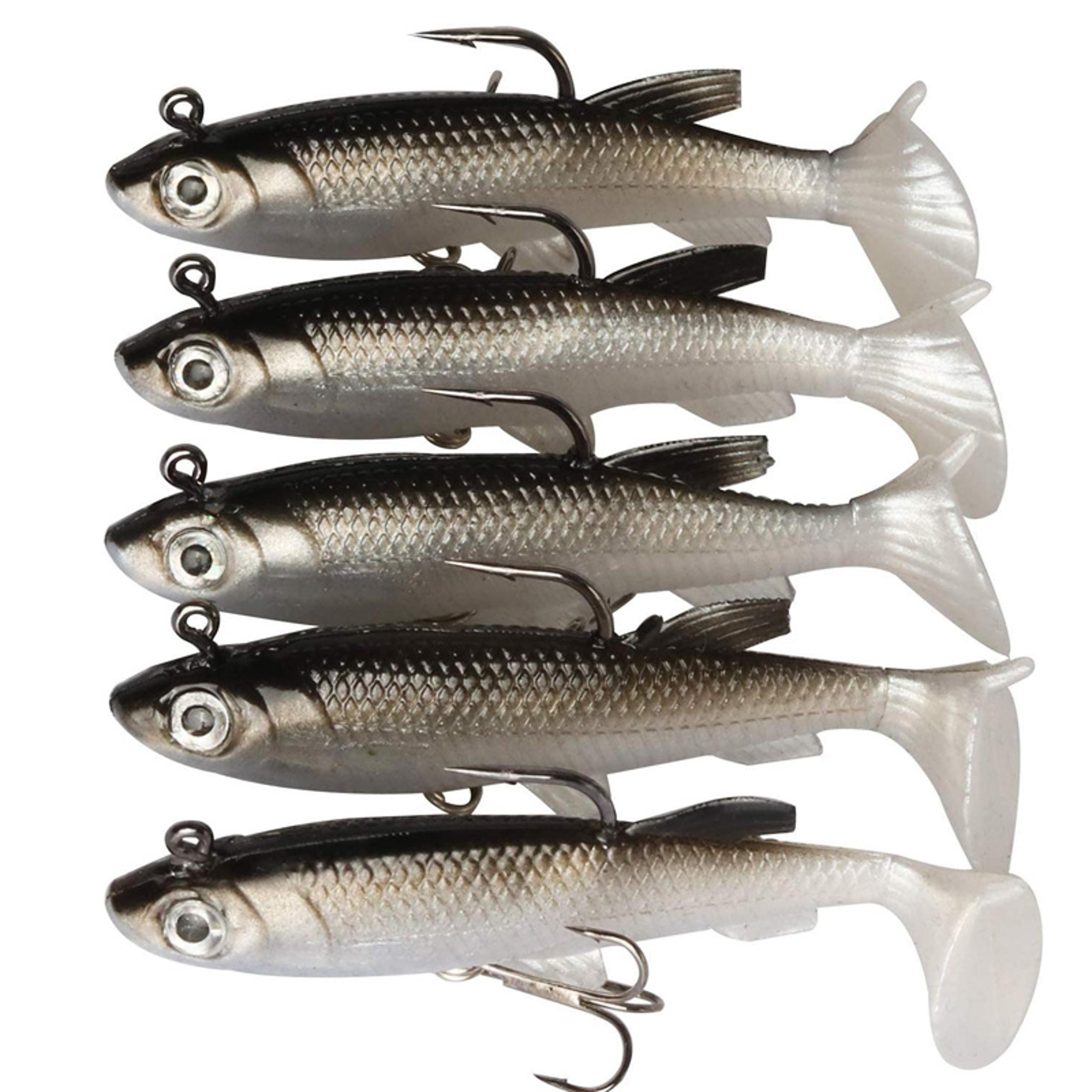 soft fishing lures kit artificial bait with hooks