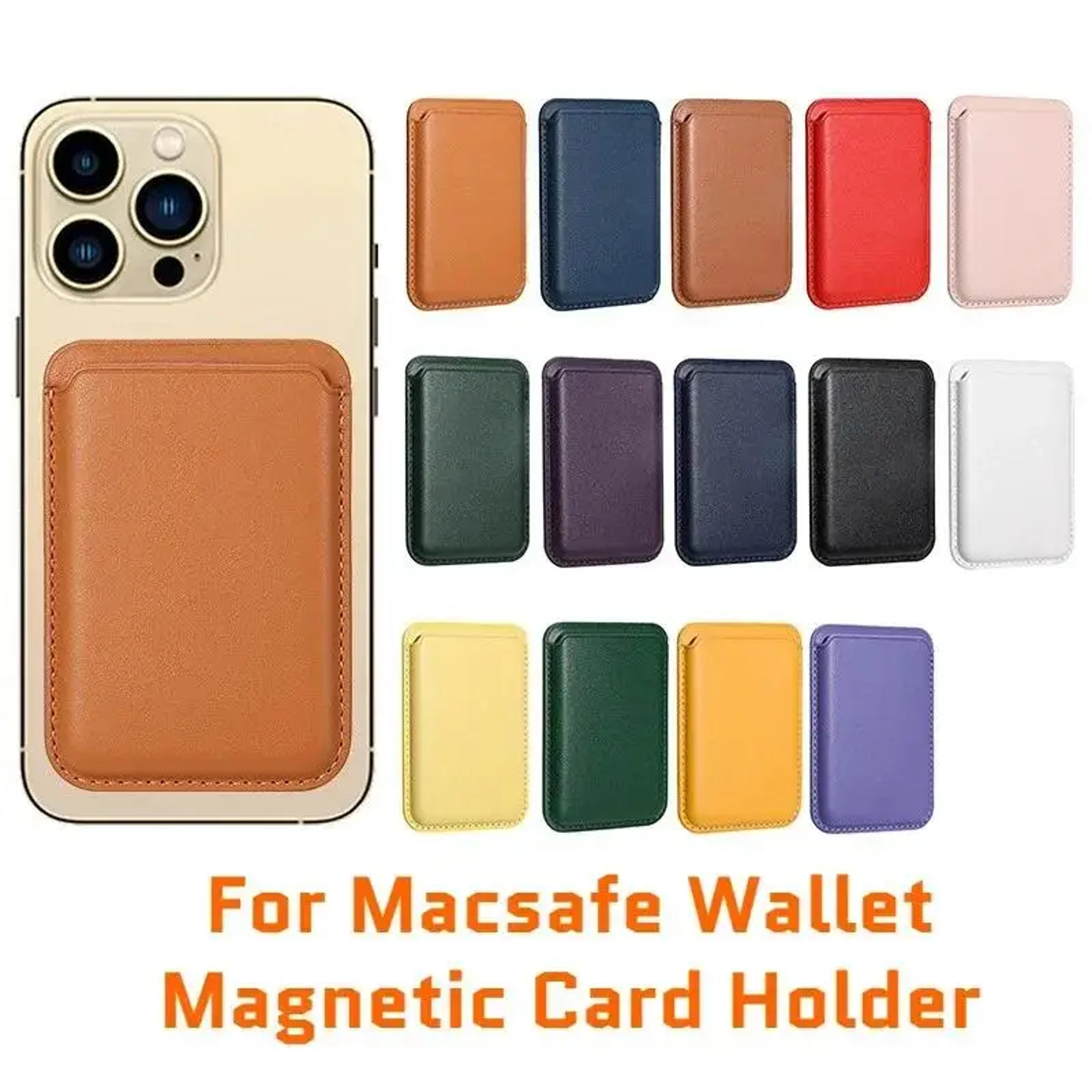 magnetic finewoven card wallet case, plus & magsafe compatible