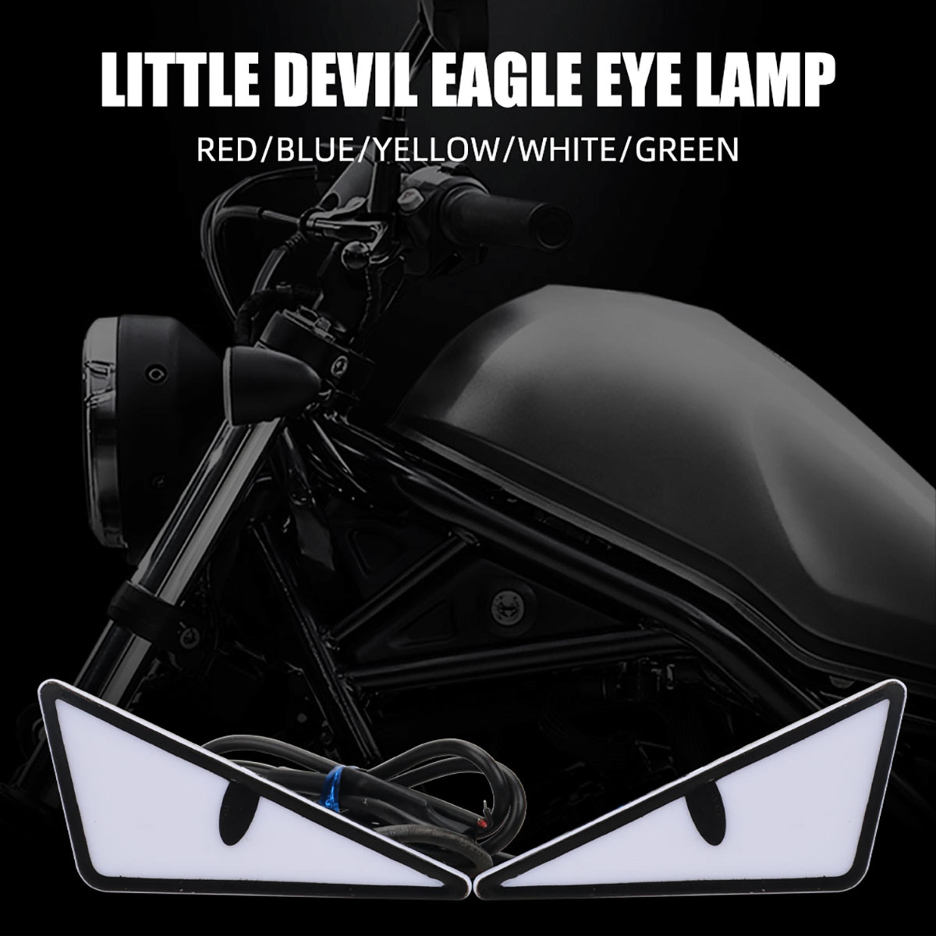 universal led devil eyes lights for car and motorcycle headlights