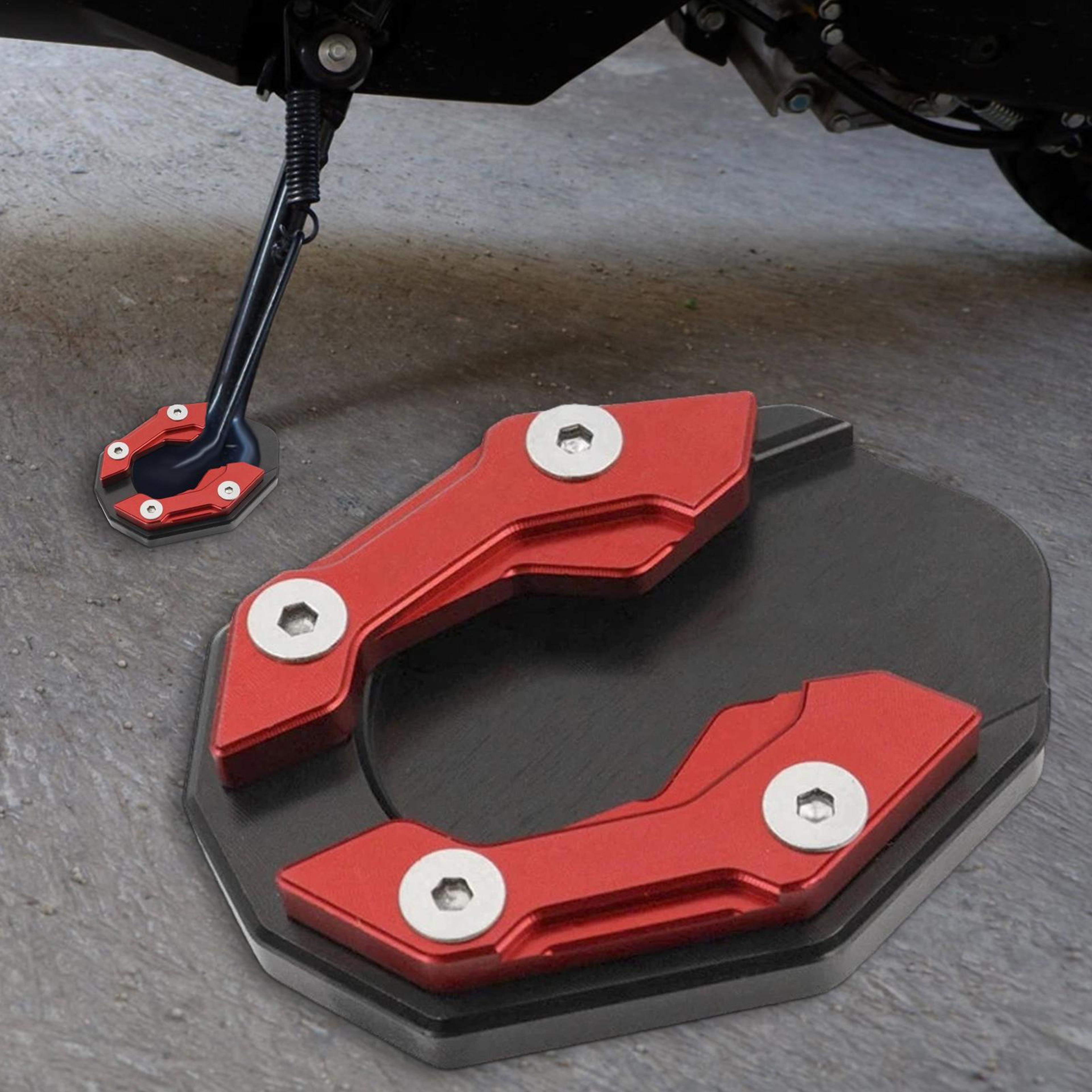 motorcycle side stand extension kickstand foot pad anti slip base