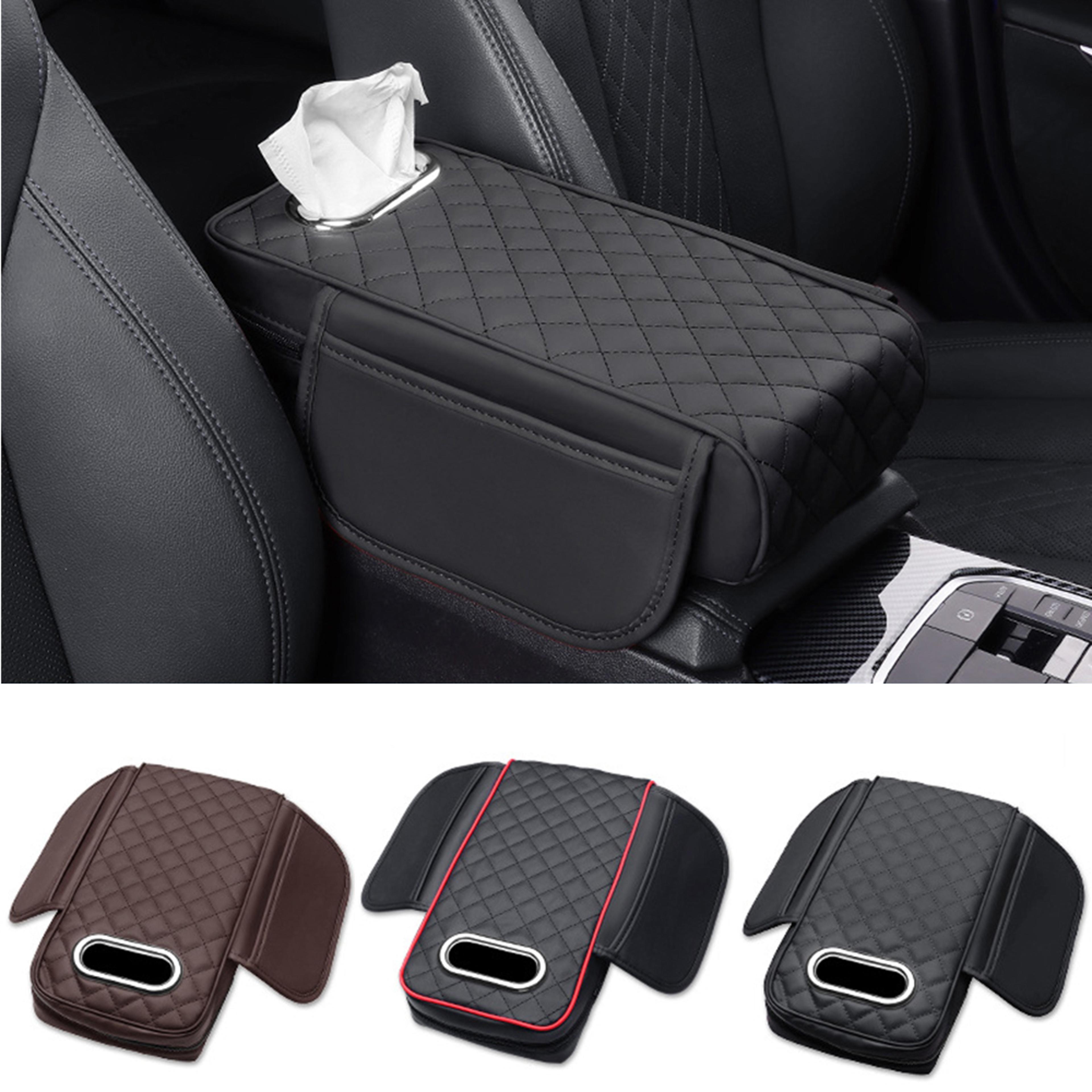 luxury car armrest cushion & center console protector with memory foam