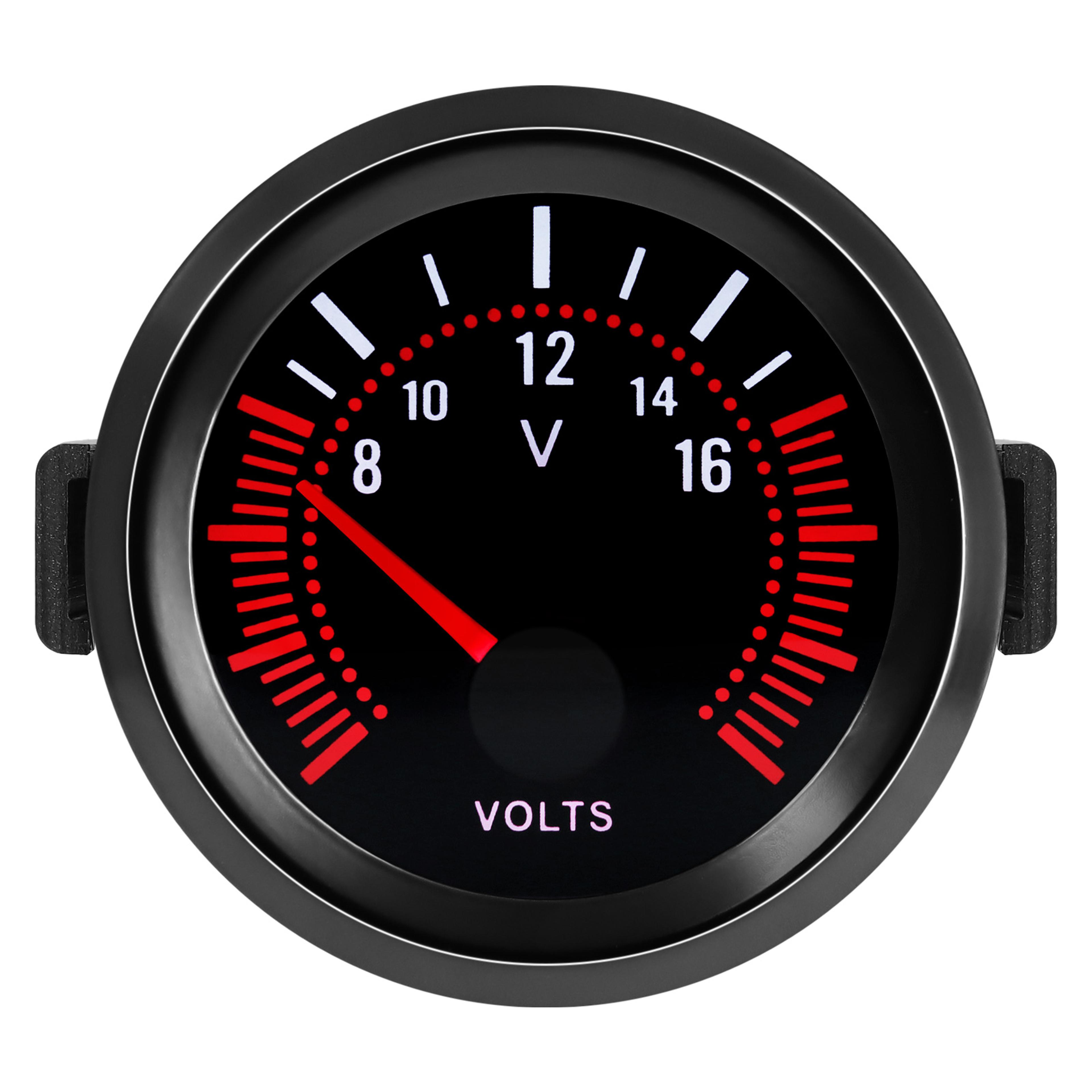 premium car led turbo boost gauge mechanical engine meter