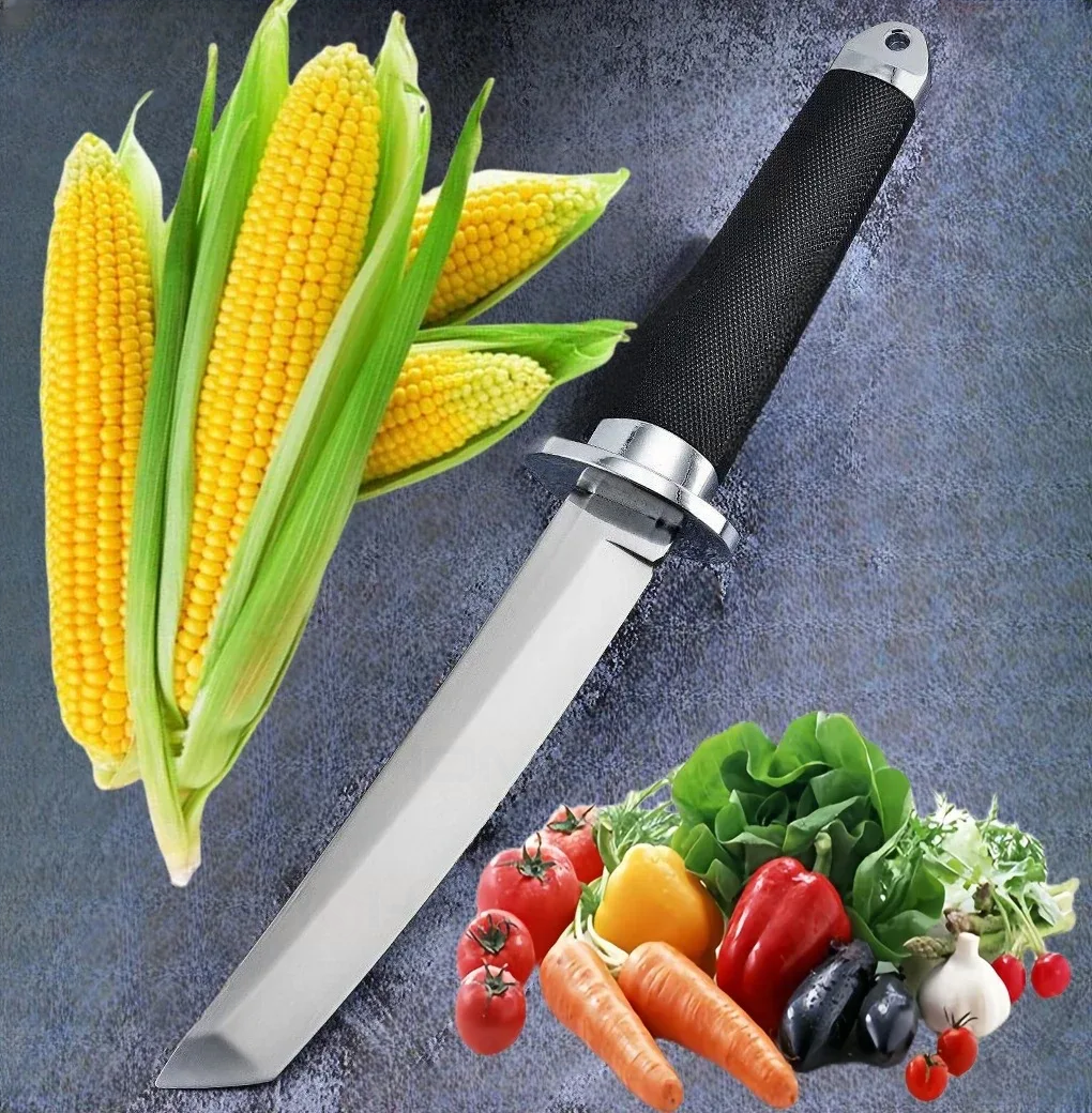 premium japanese survival knife outdoor camping straight blade
