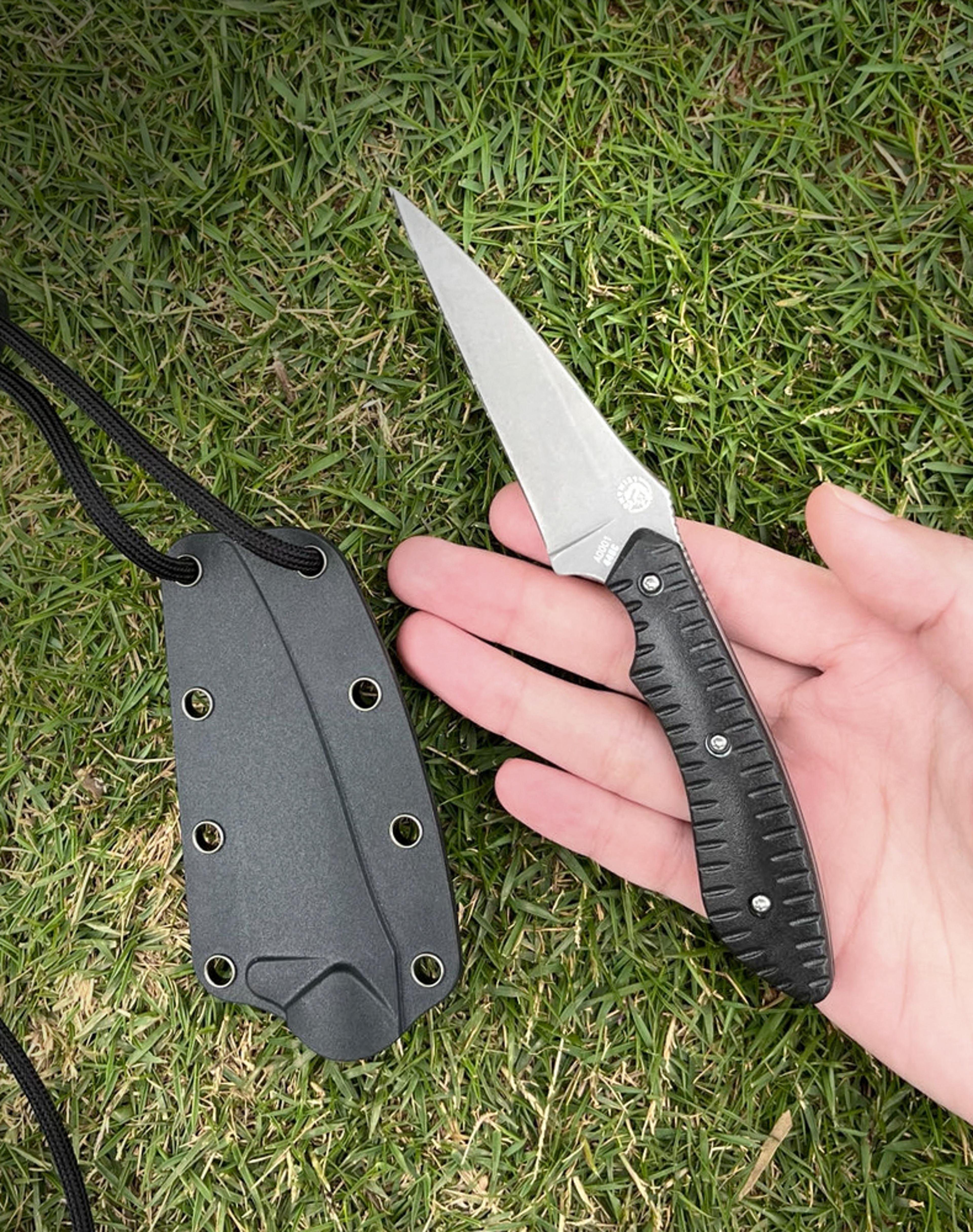 tactical outdoor hunting knife multifunctional camping & self defense blade