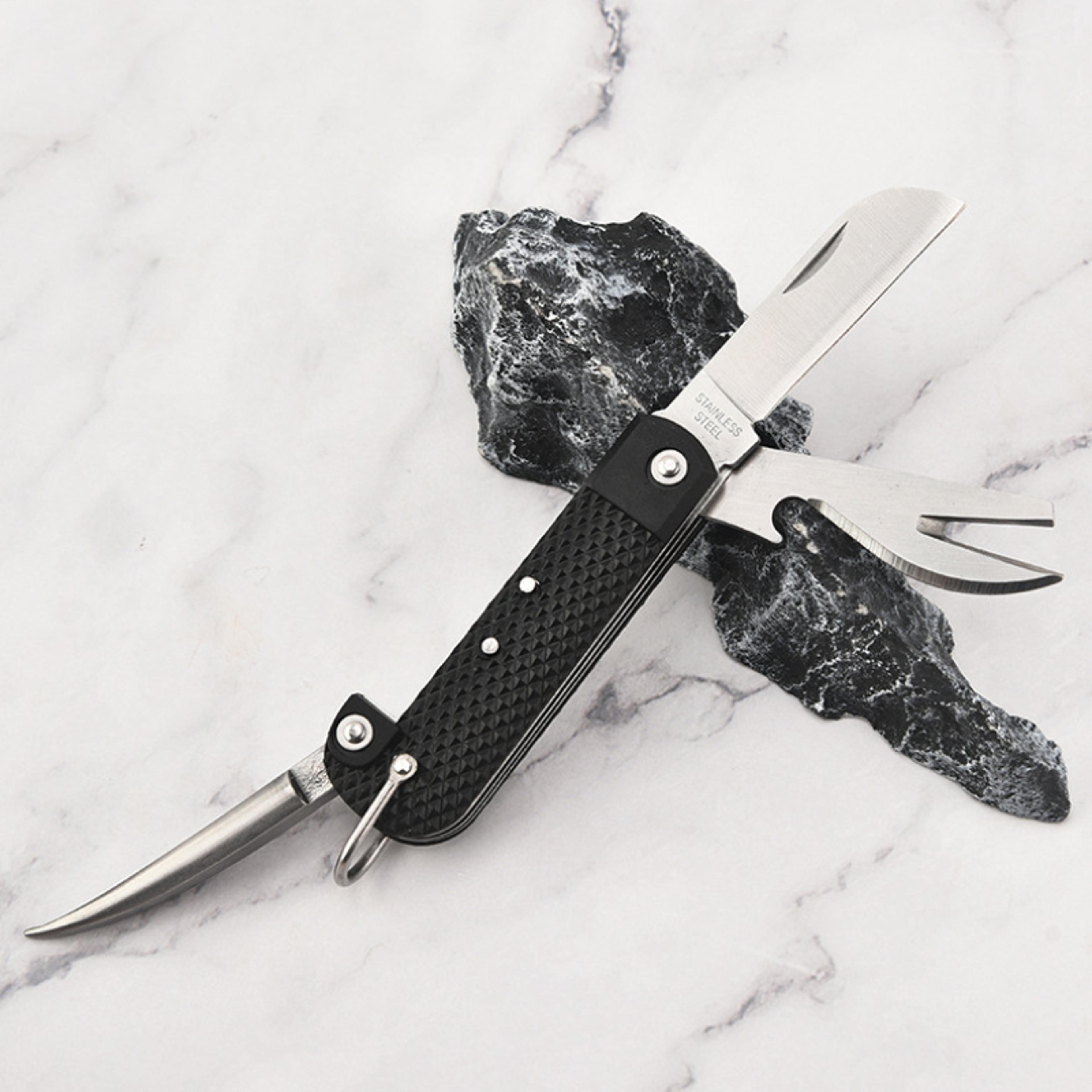 multi functional folding sailor knife & rope cutter for outdoor & marine use
