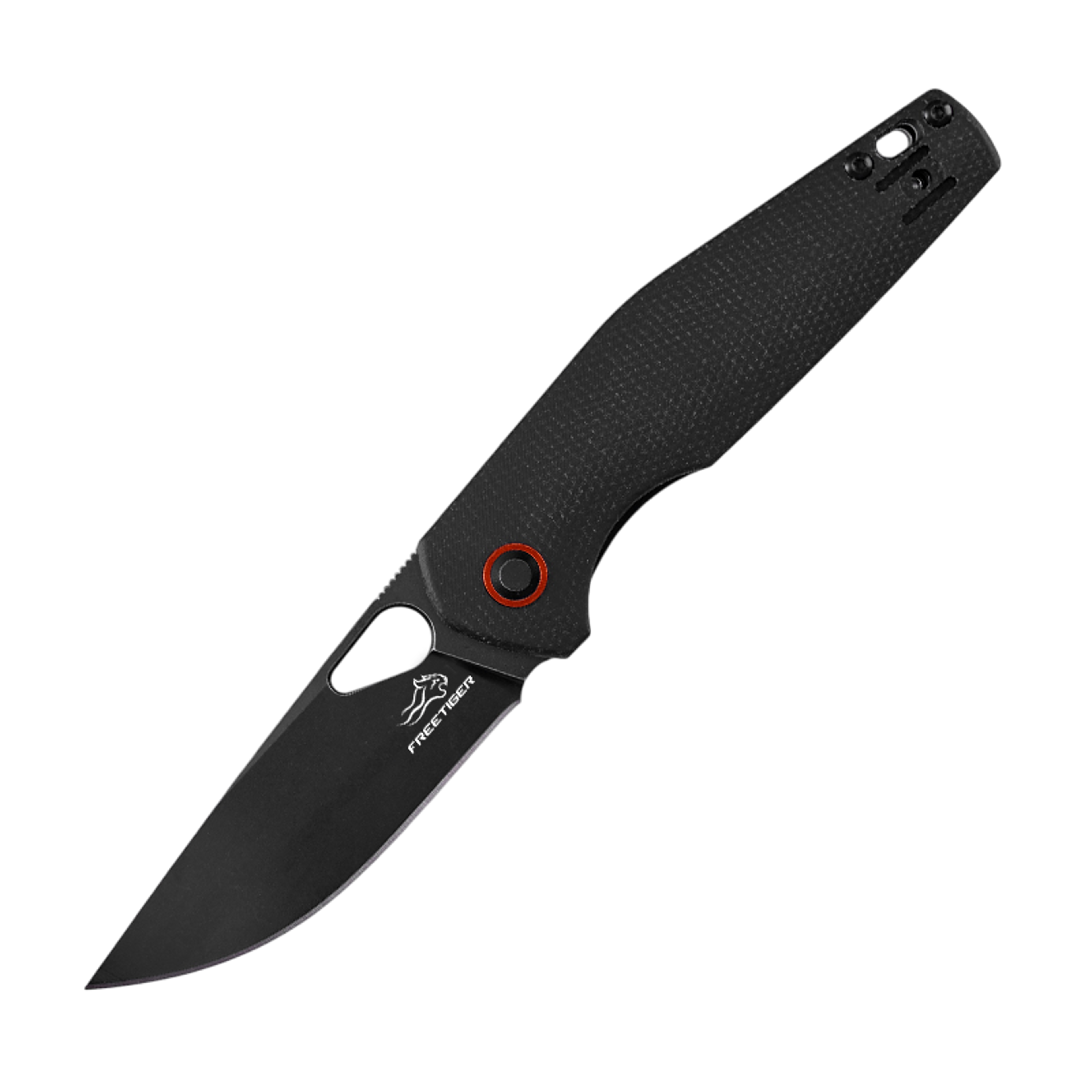 tactical folding knife steel pocket knife with micarta handle, camping & survival