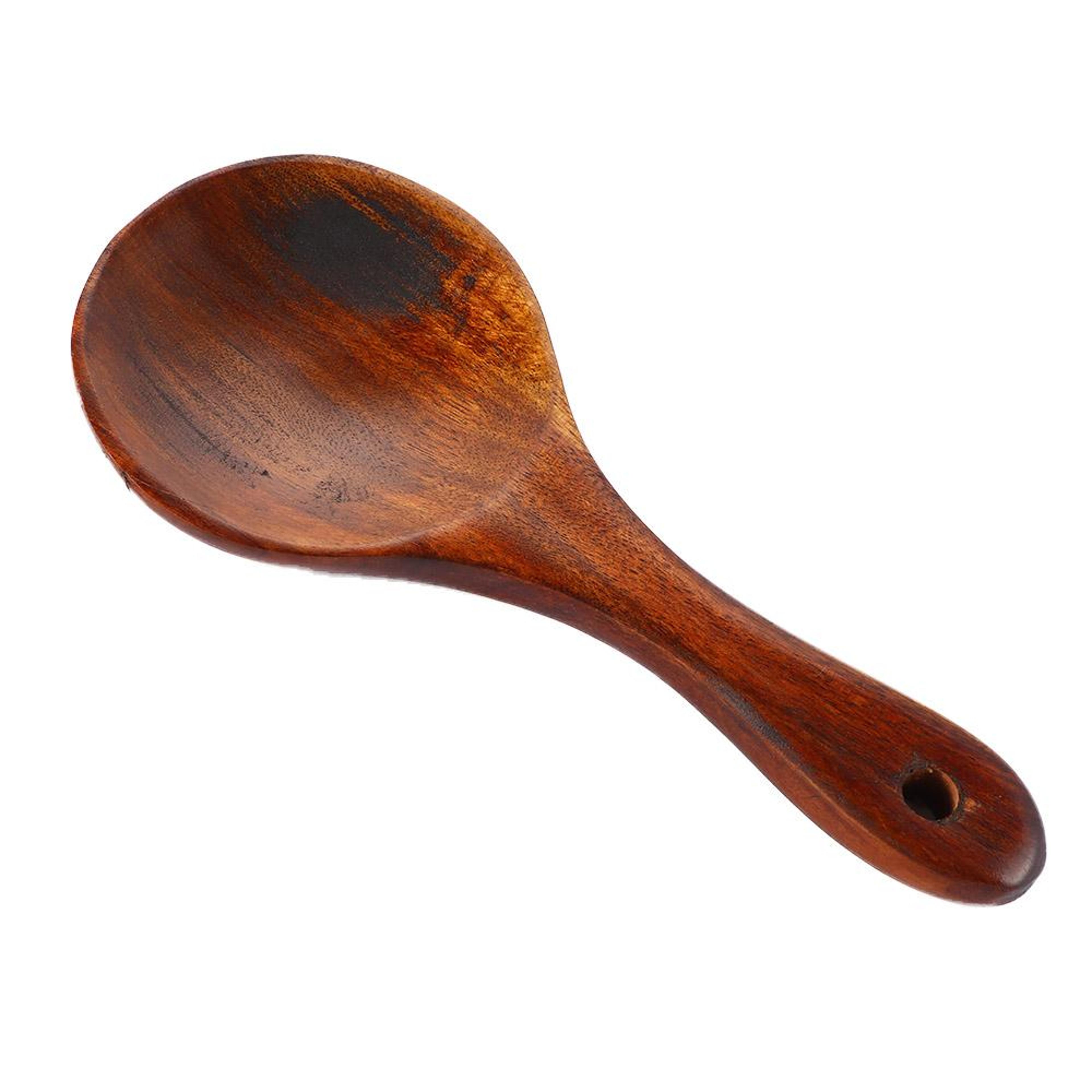 premium teak wood rice spoon wooden kitchen & serving spoon