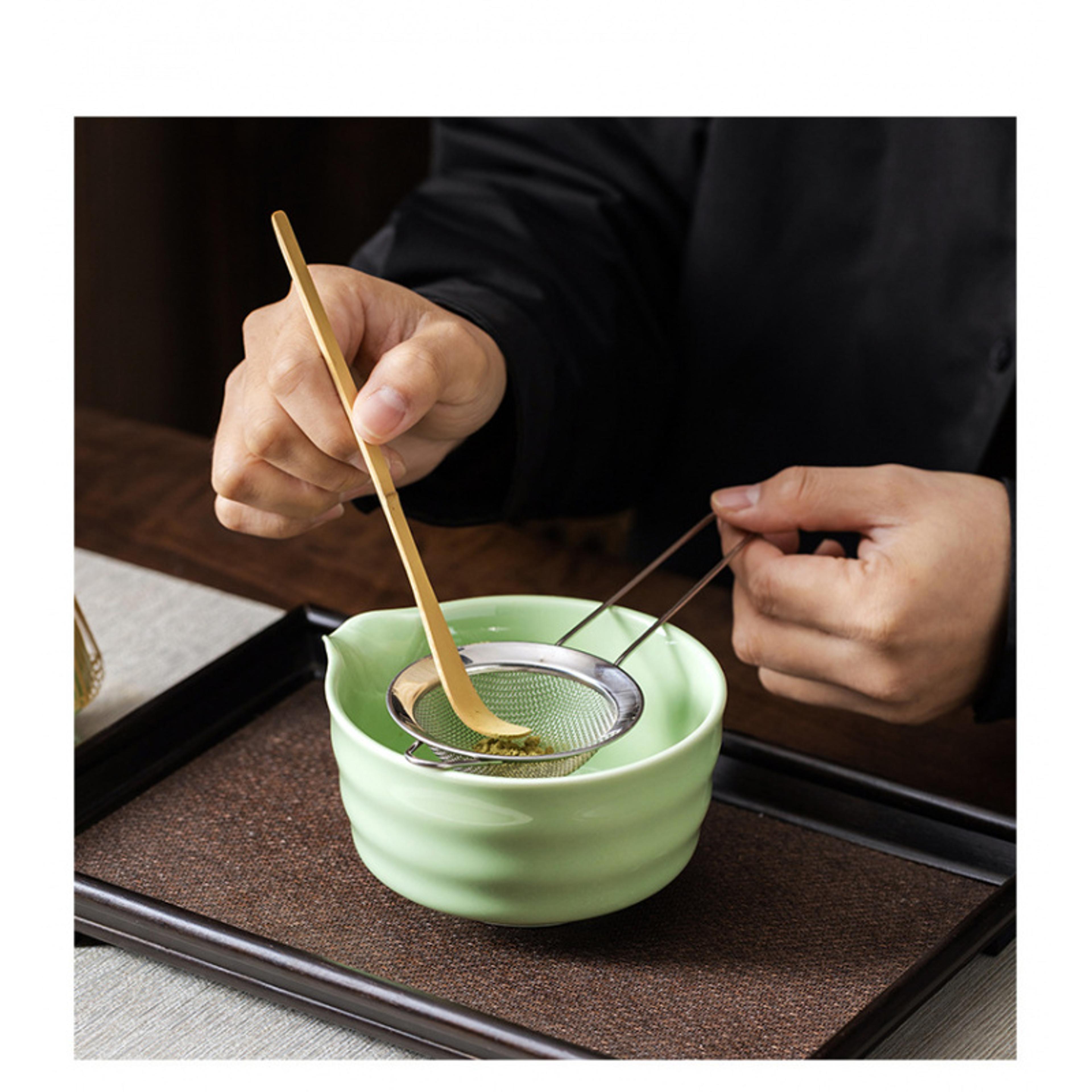 premium bamboo coffee & mini wooden spoon set small eco friendly utensils for jam, honey, matcha & tea