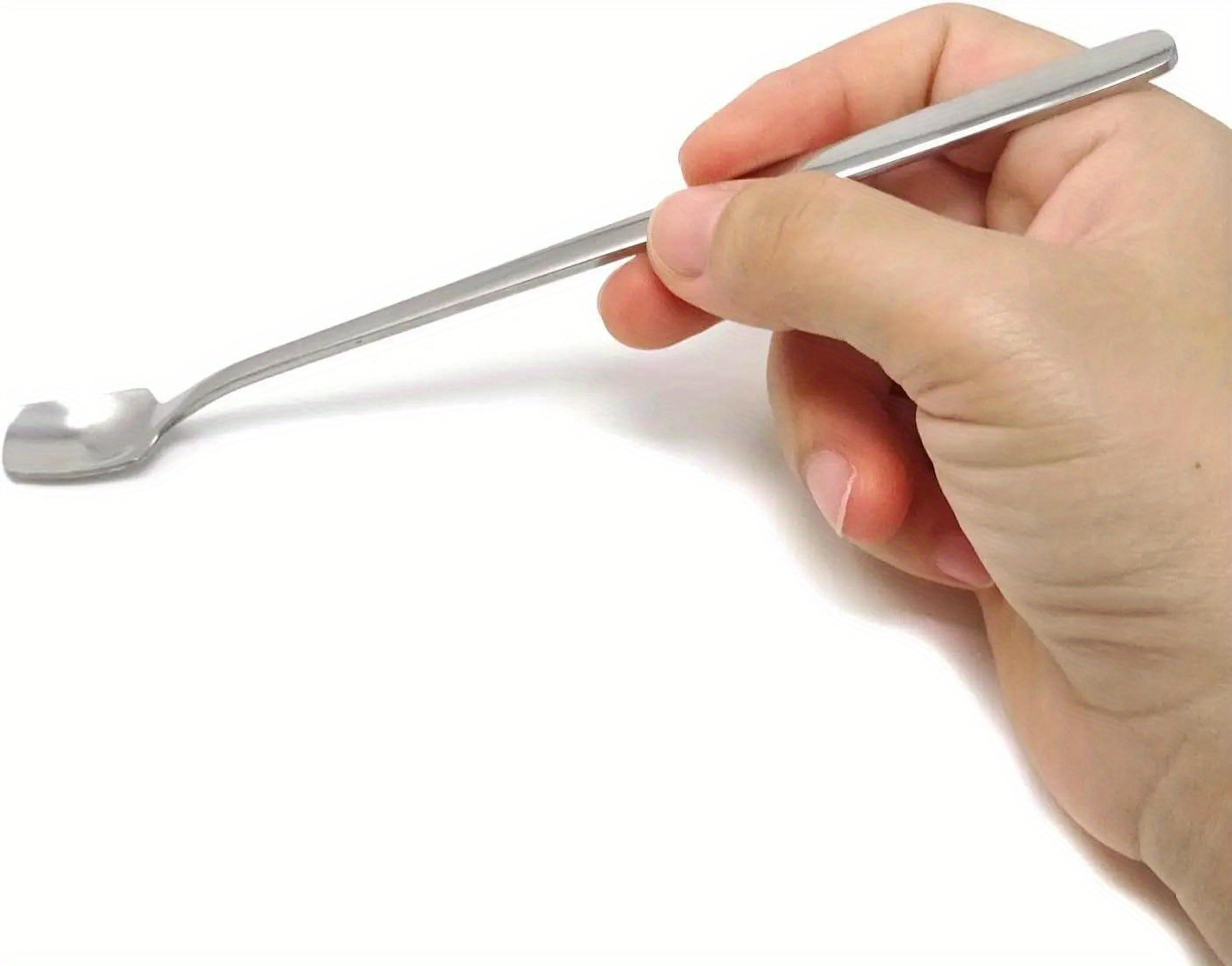 modern long handle coffee spoon set stainless steel dessert & ice cream spoons