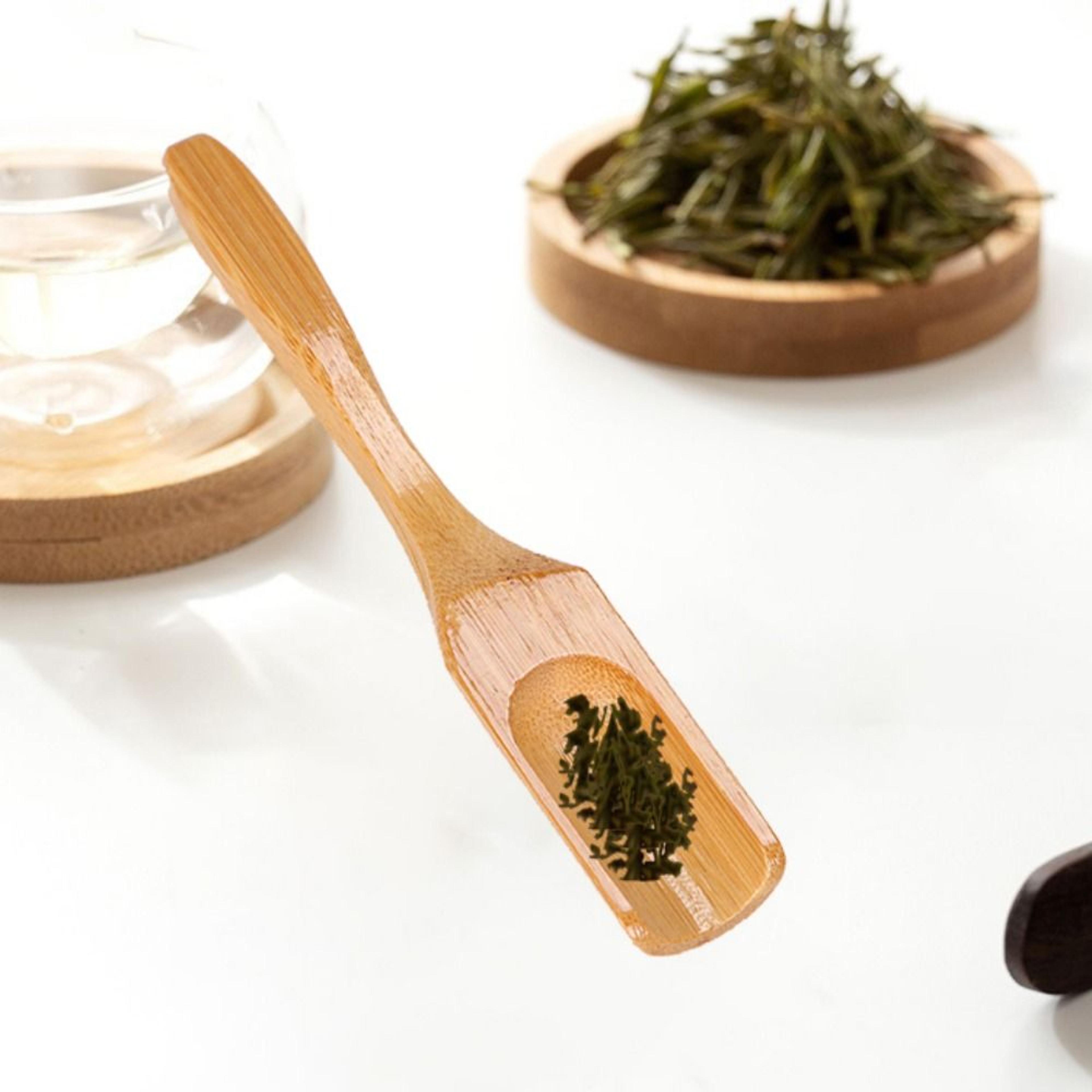 natural bamboo tea scoop for gongfu tea ritual handmade chinese tea ceremony spoon