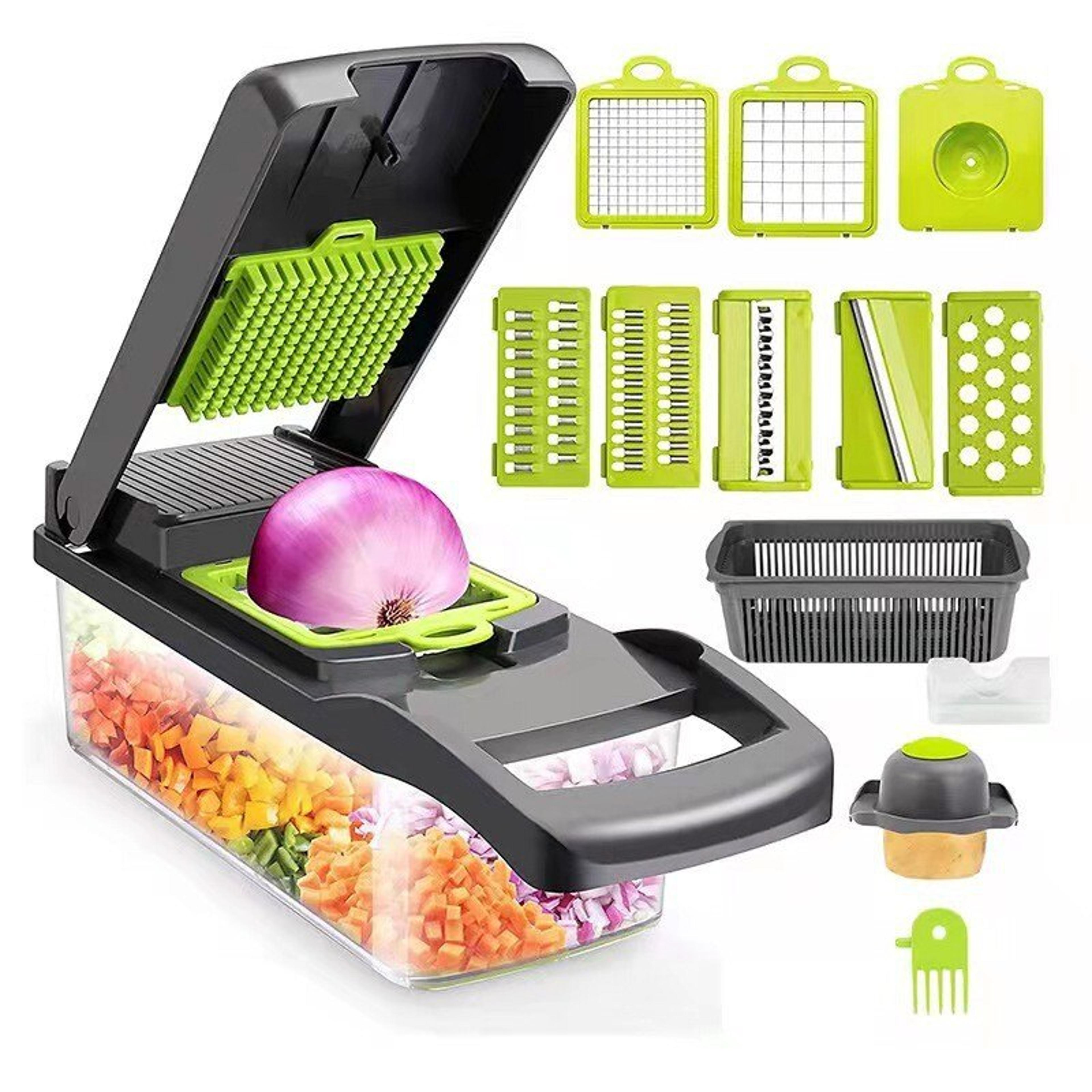 premium multifunctional vegetable slicer & chopper cutter ultimate kitchen prep tool