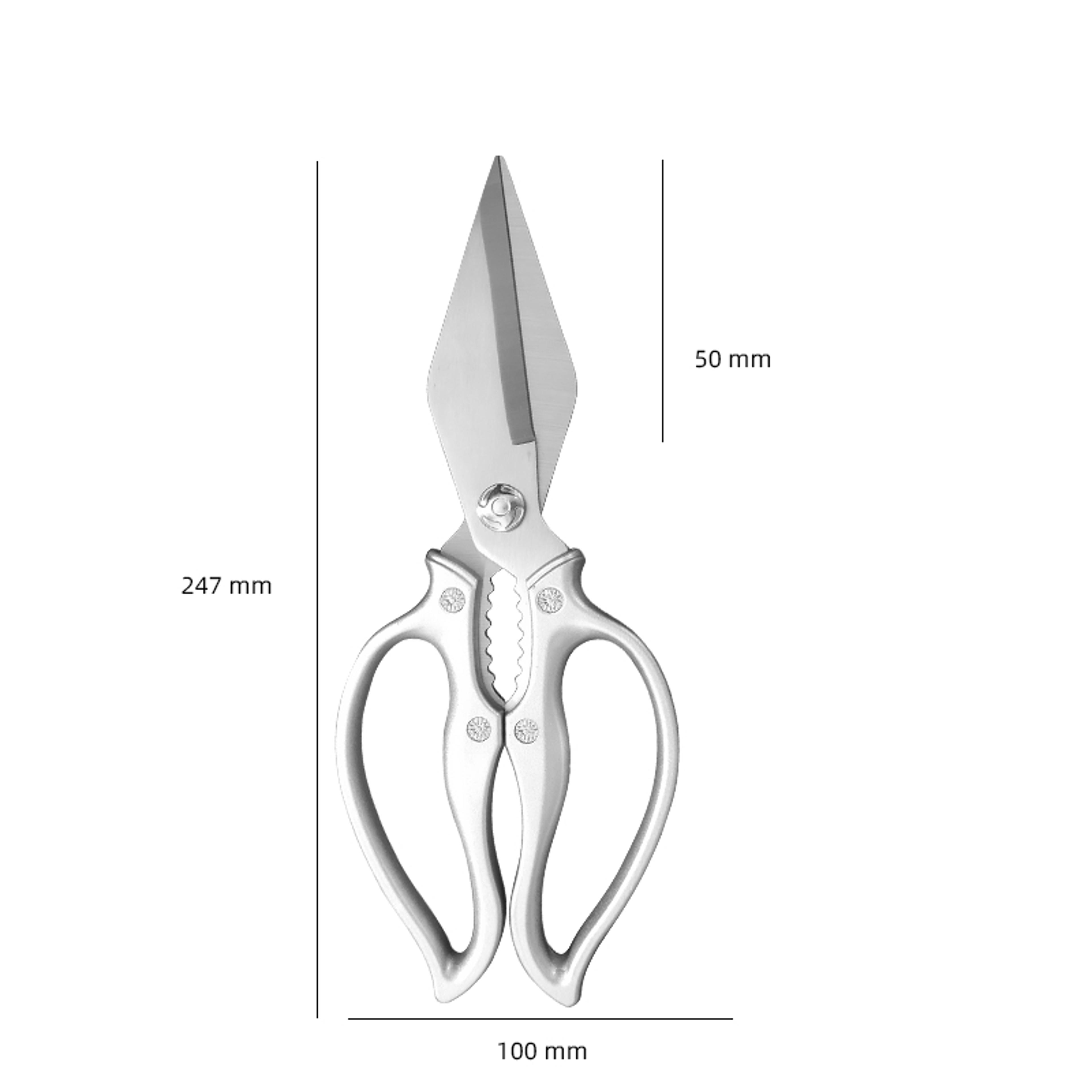 premium stainless steel kitchen & food scissors heavy duty multi purpose cooking shears
