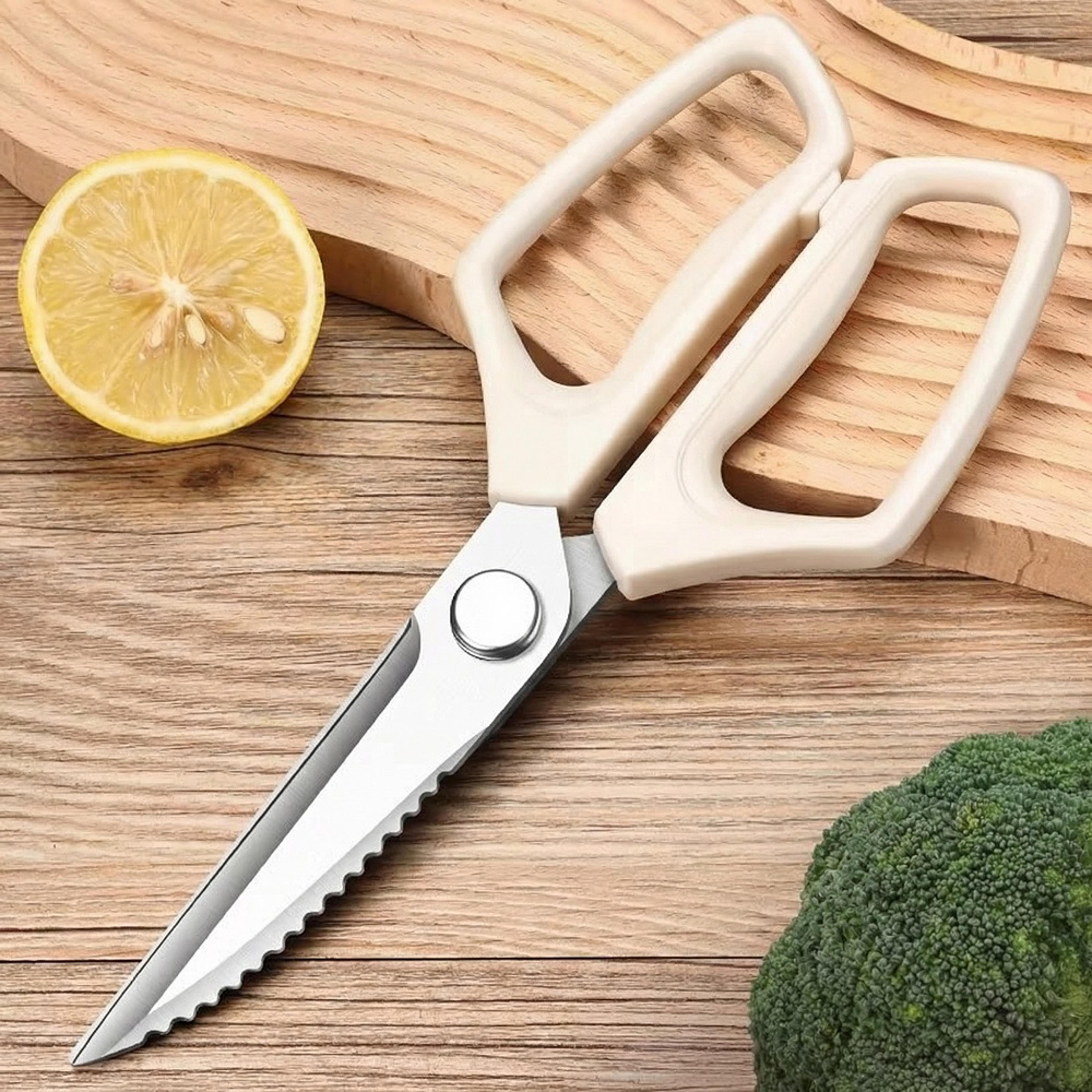 german engineered magnetic heavy duty kitchen shears premium stainless poultry scissors