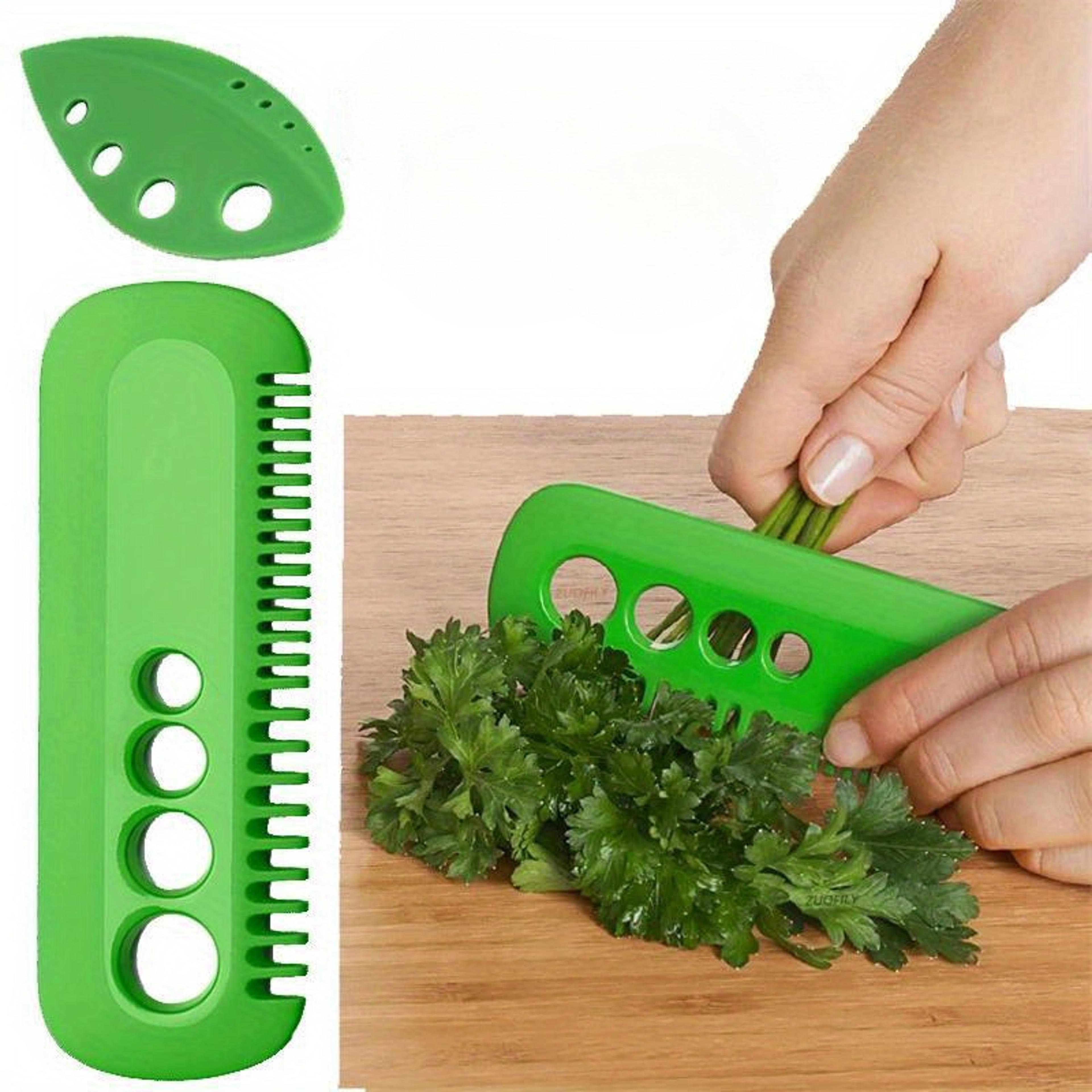 leafstrip pro herb stripper & herb peeler for kale, parsley and cilantro
