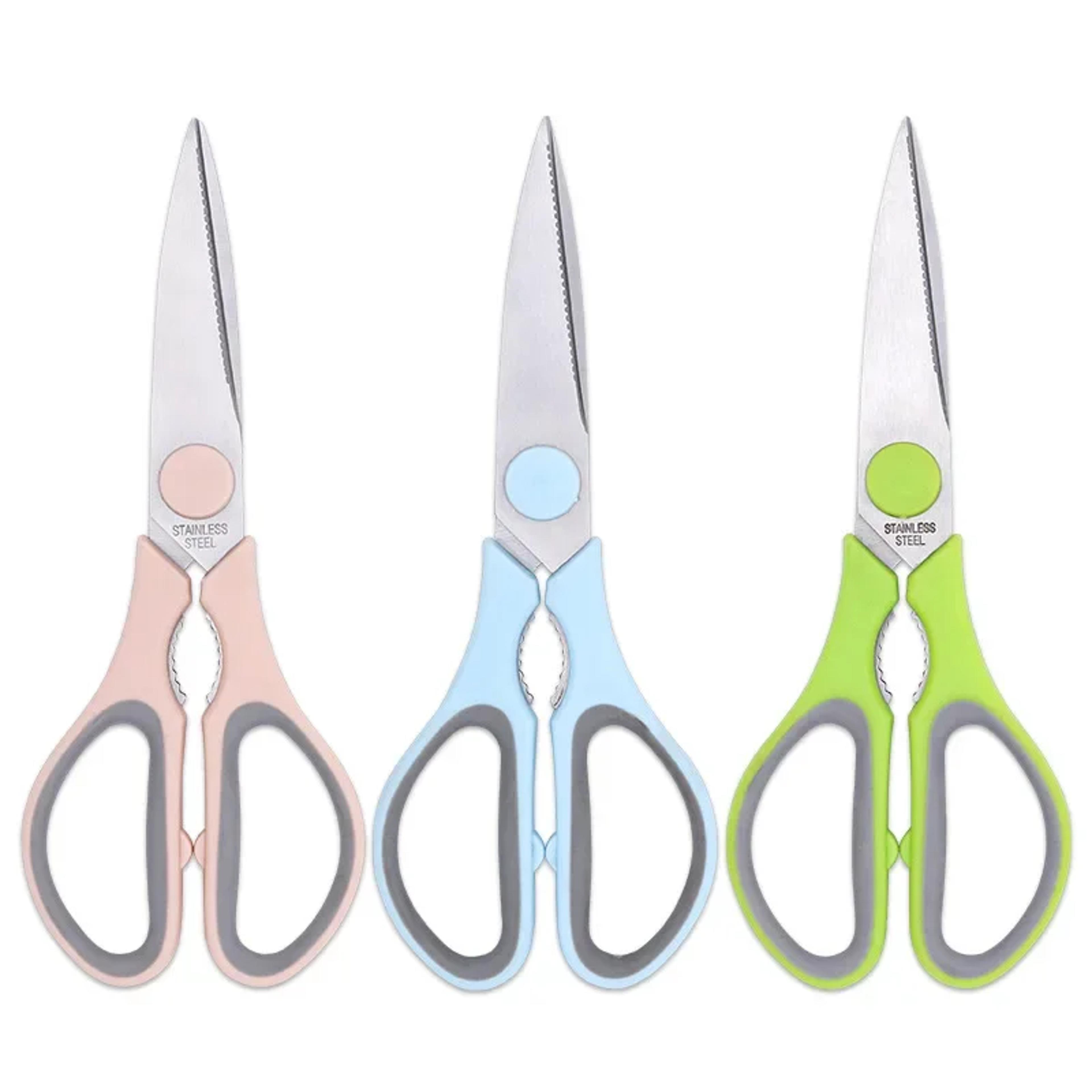 multi function kitchen shears with nutcracker & safety cover