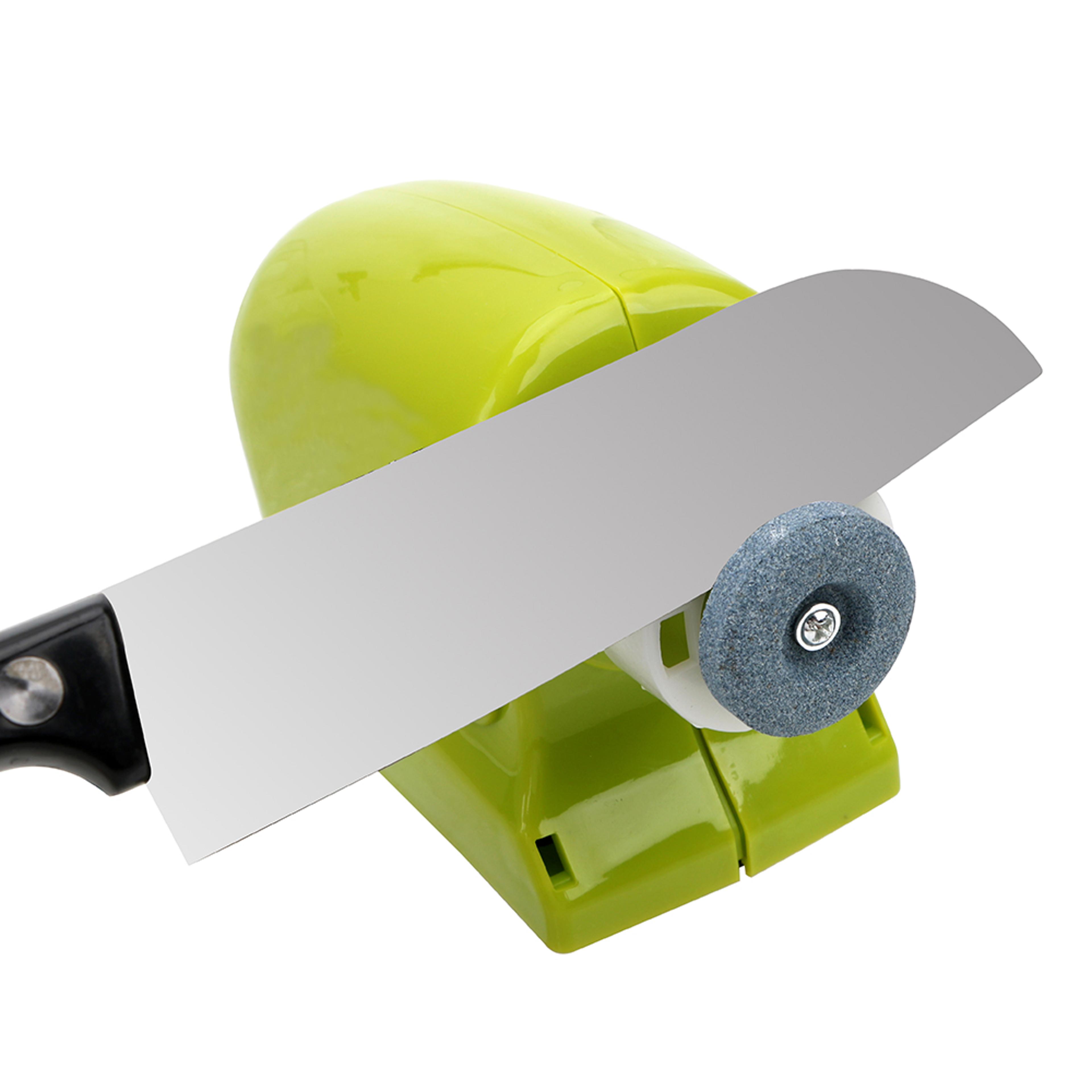 electric precision knife sharpener high speed rotary kitchen blade sharpener