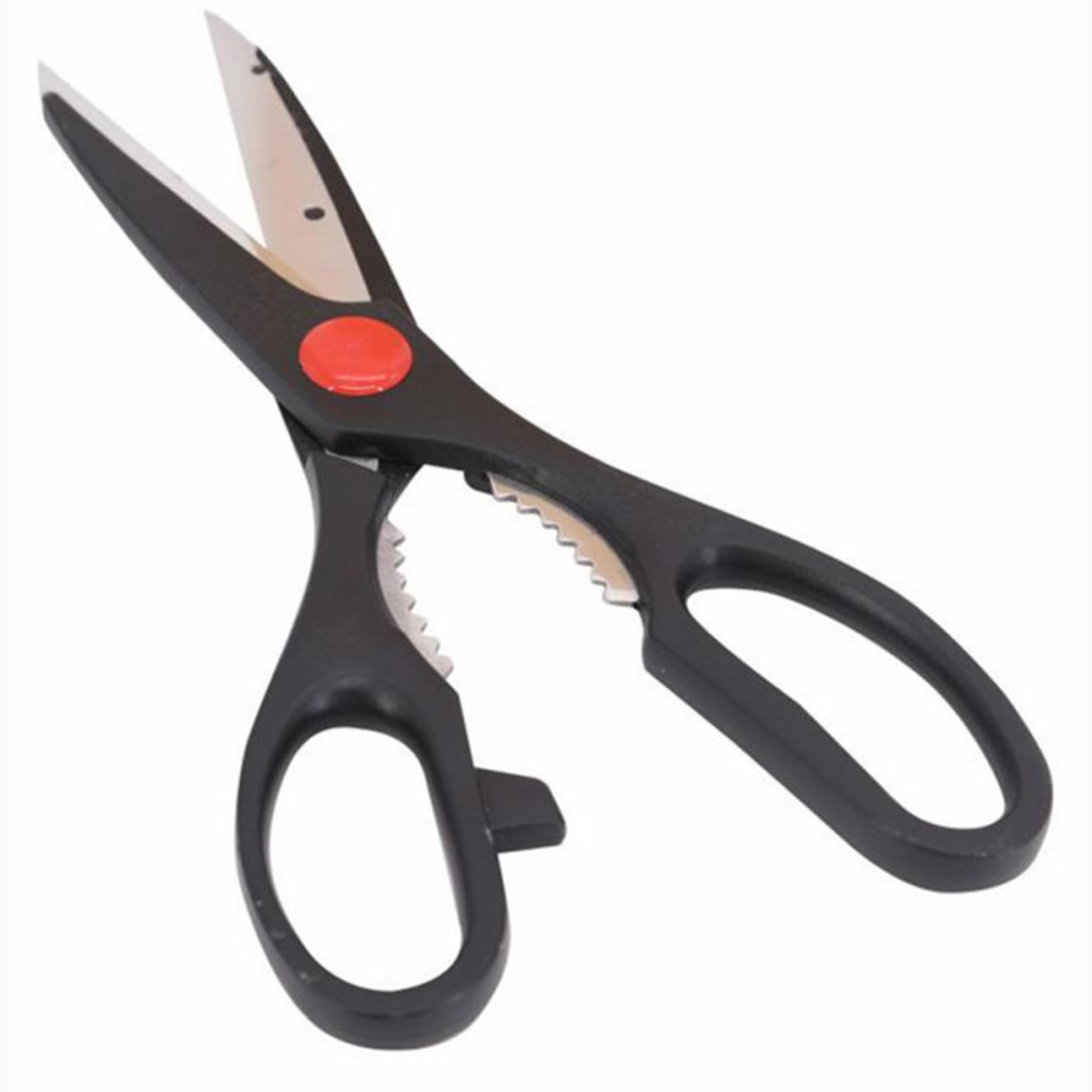 titanedge heavy duty kitchen scissors stainless steel kitchen shears for meat, poultry & vegetables