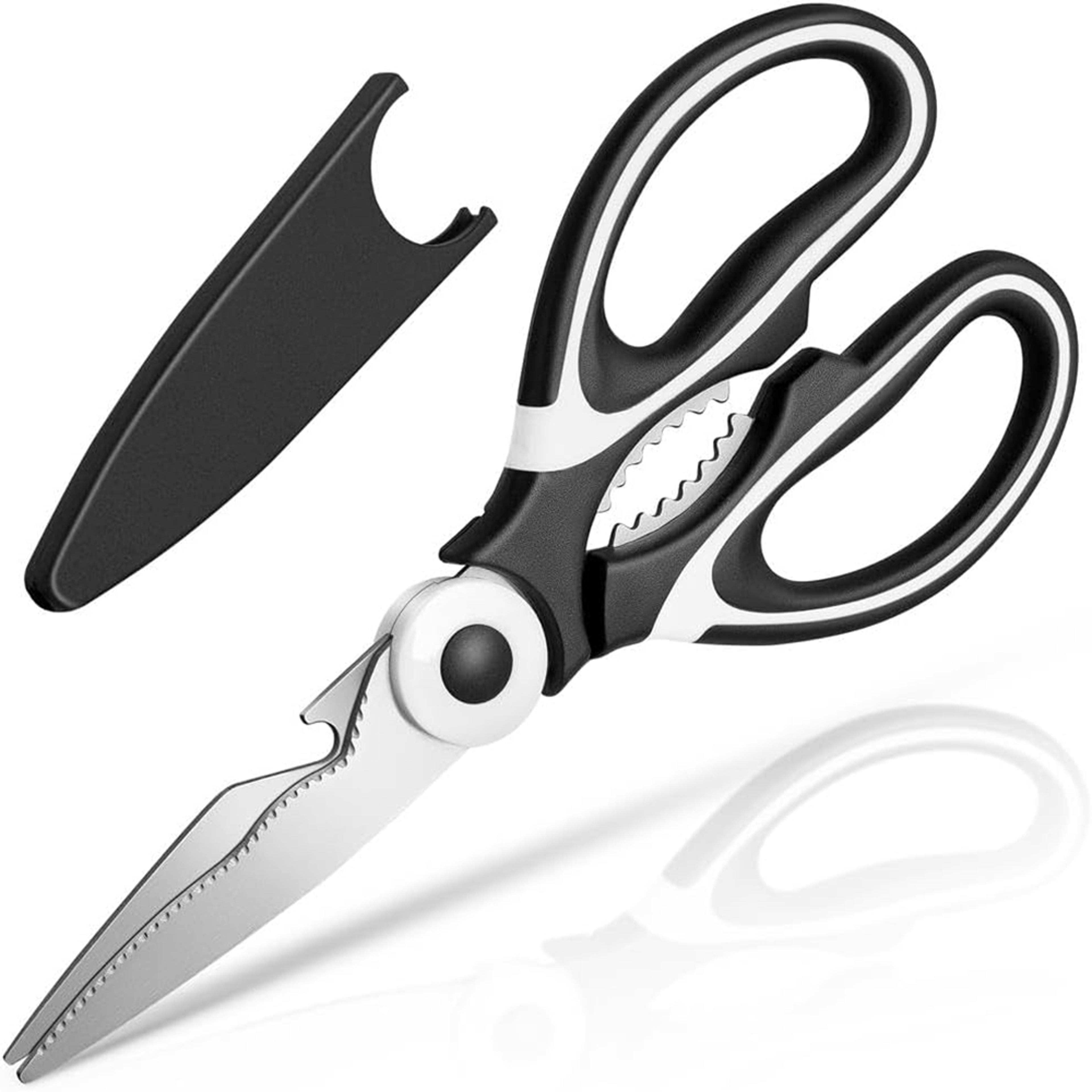 precisioncut pro heavy duty kitchen shears for bones, meat & vegetables