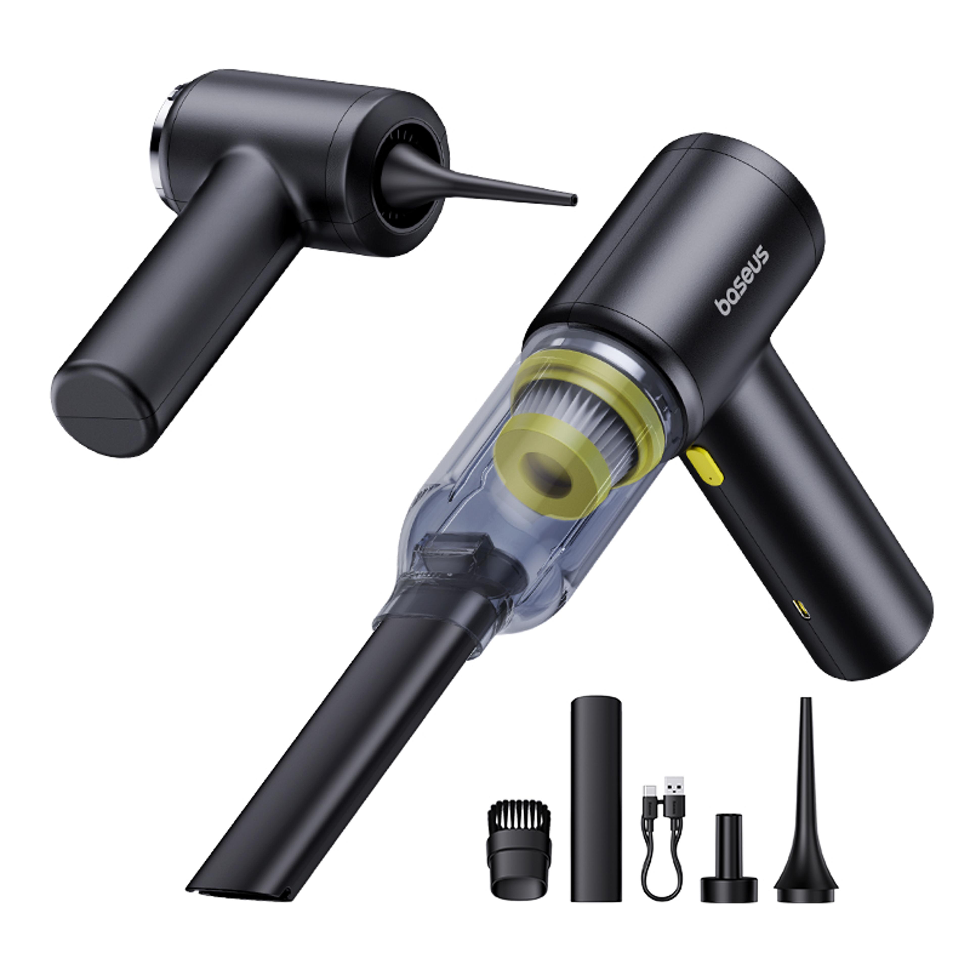 baseus wireless cordless car vacuum & portable dust blower powerful portable car cleaner