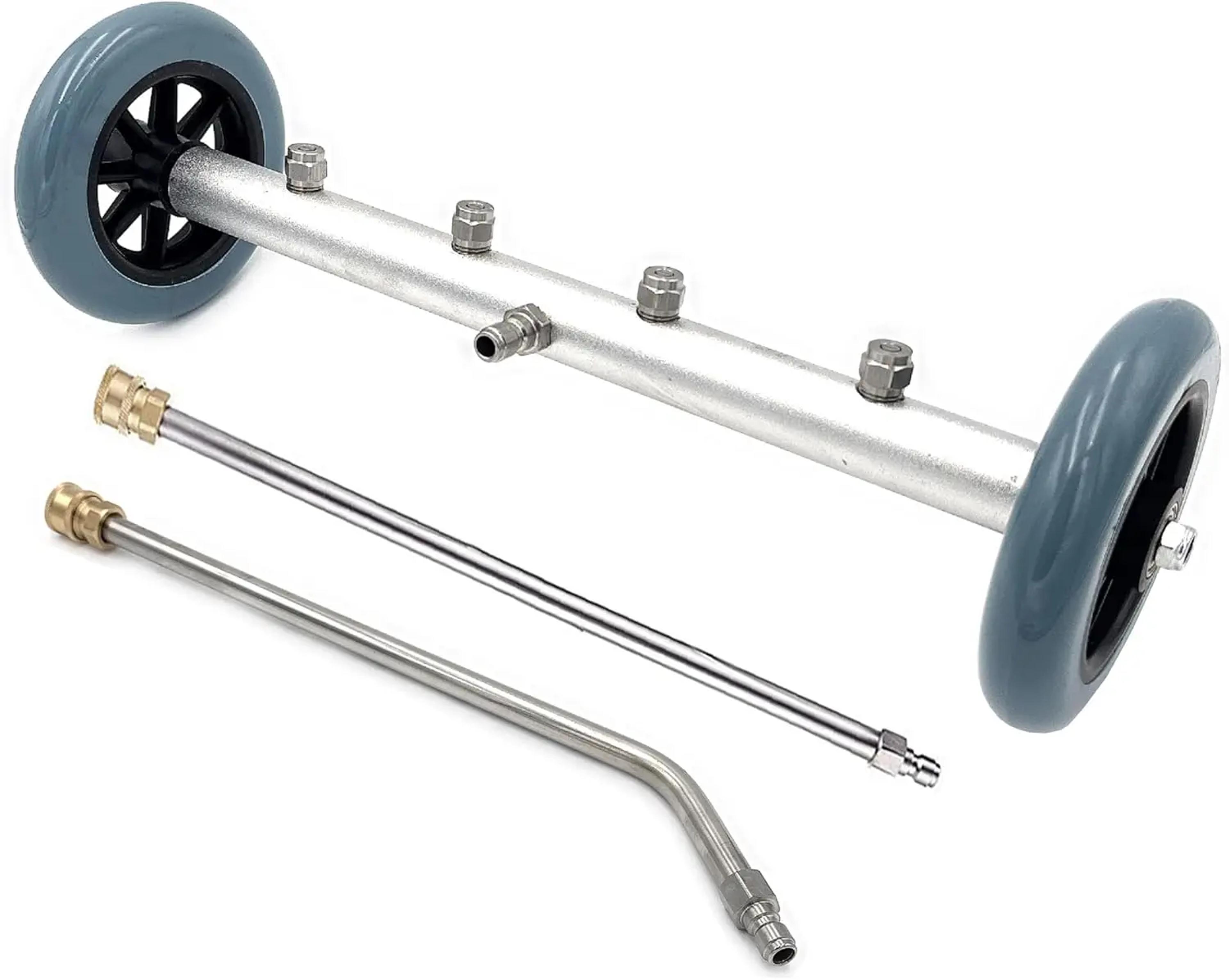 hydroreach high pressure washer wand for car undercarriage & hard to reach cleaning