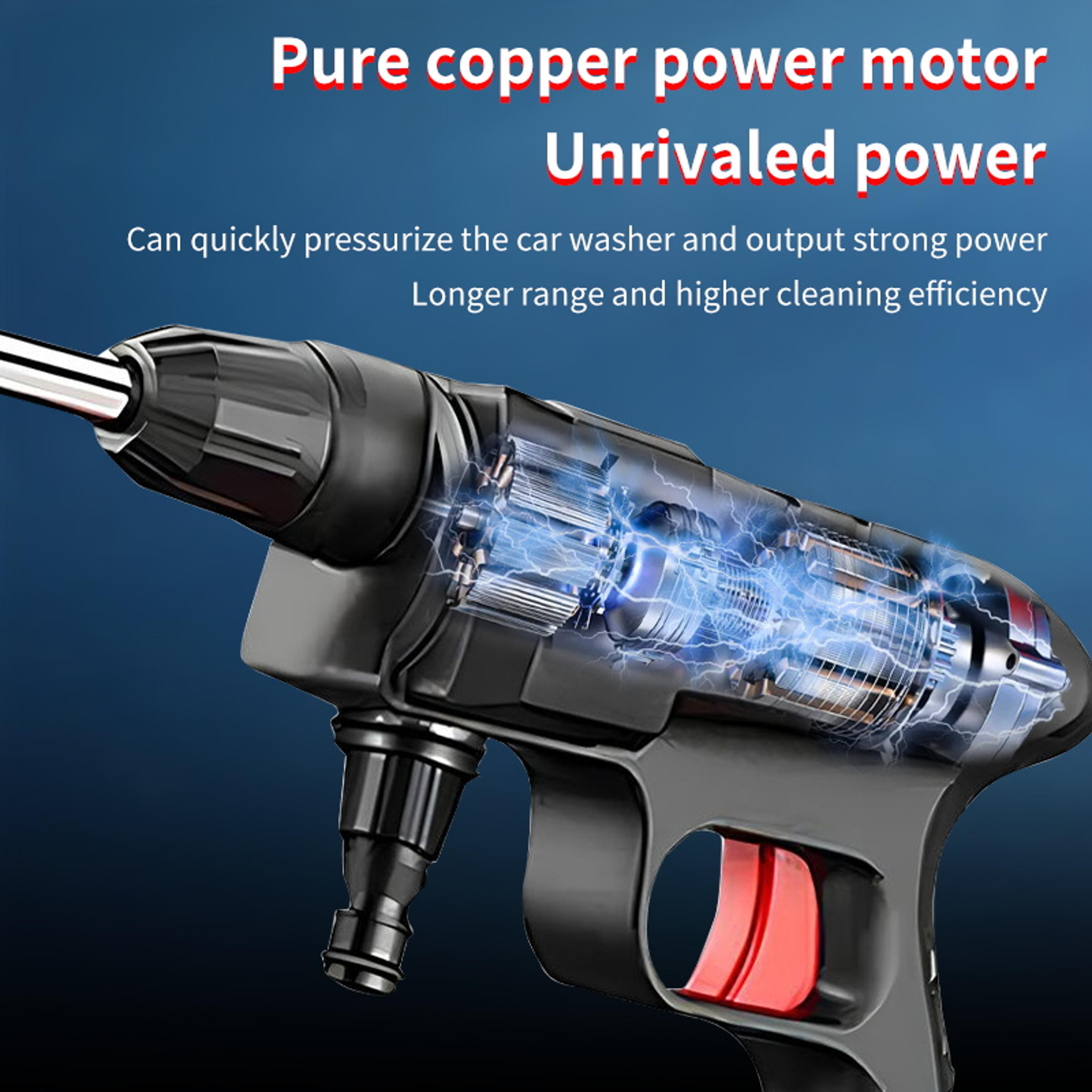 makita compatible cordless pressure washer with foam sprayer for car, patio & garden cleaning