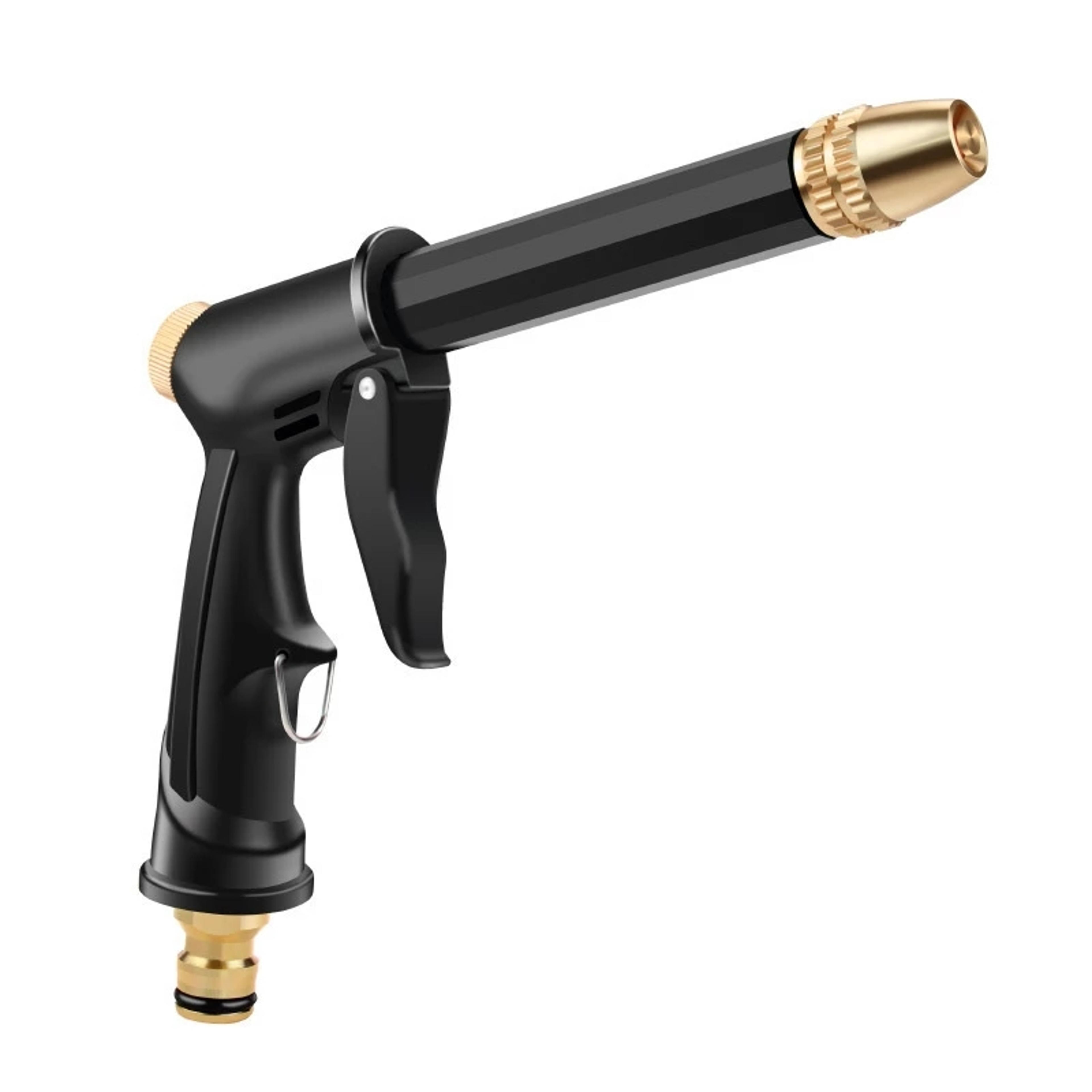 adjustable high pressure washer gun & garden watering hose nozzle universal car wash kit with multi pattern spray